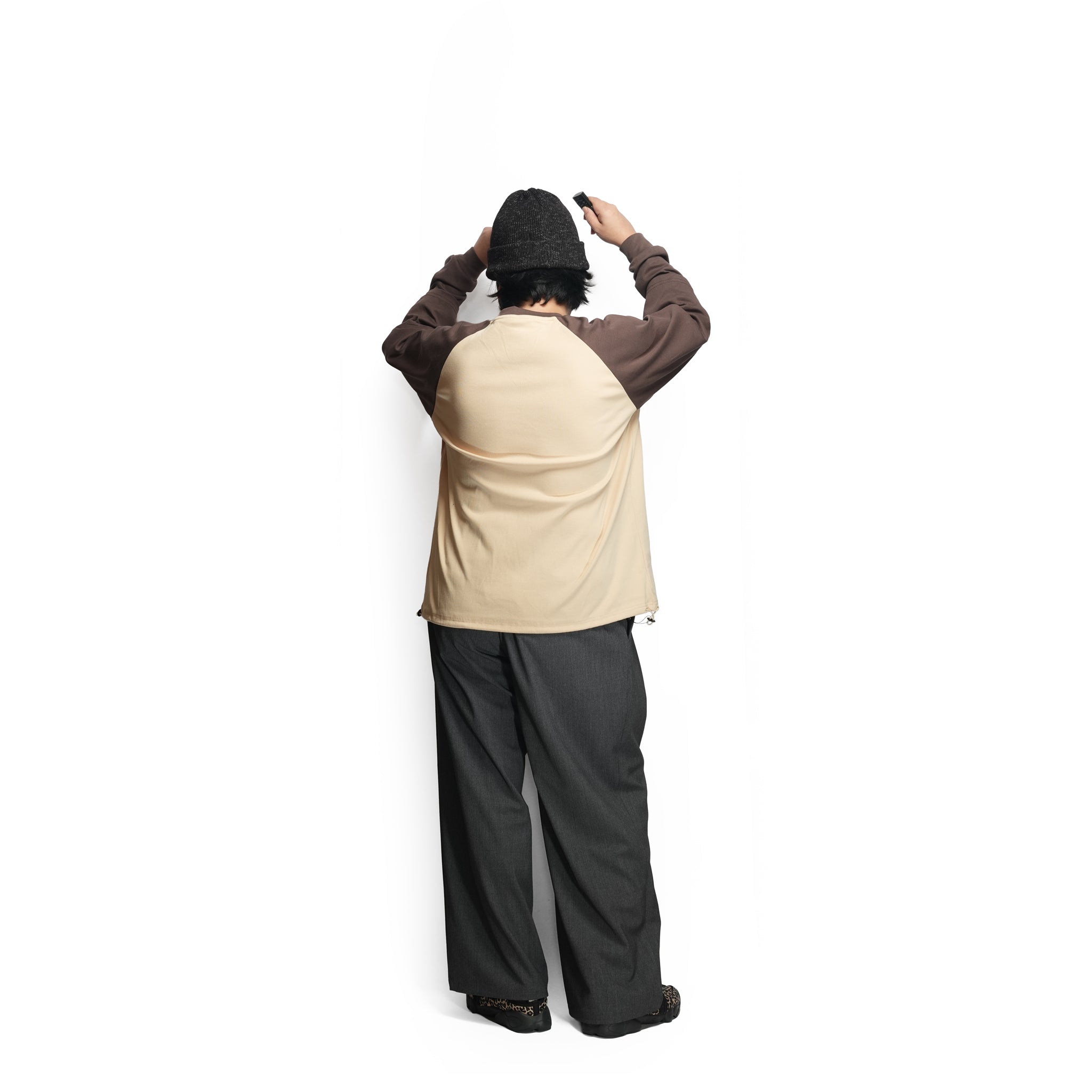 Wide Slacks – Gray | MODEM DESIGN