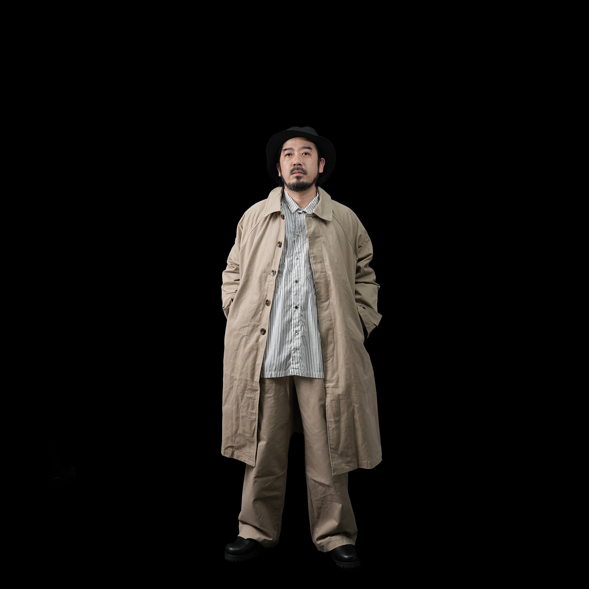 No:KLM23FJK1085 | Name:HOMMY | Color:Beige/Charcoal/Khaki【KELEN MEN_ケレン】