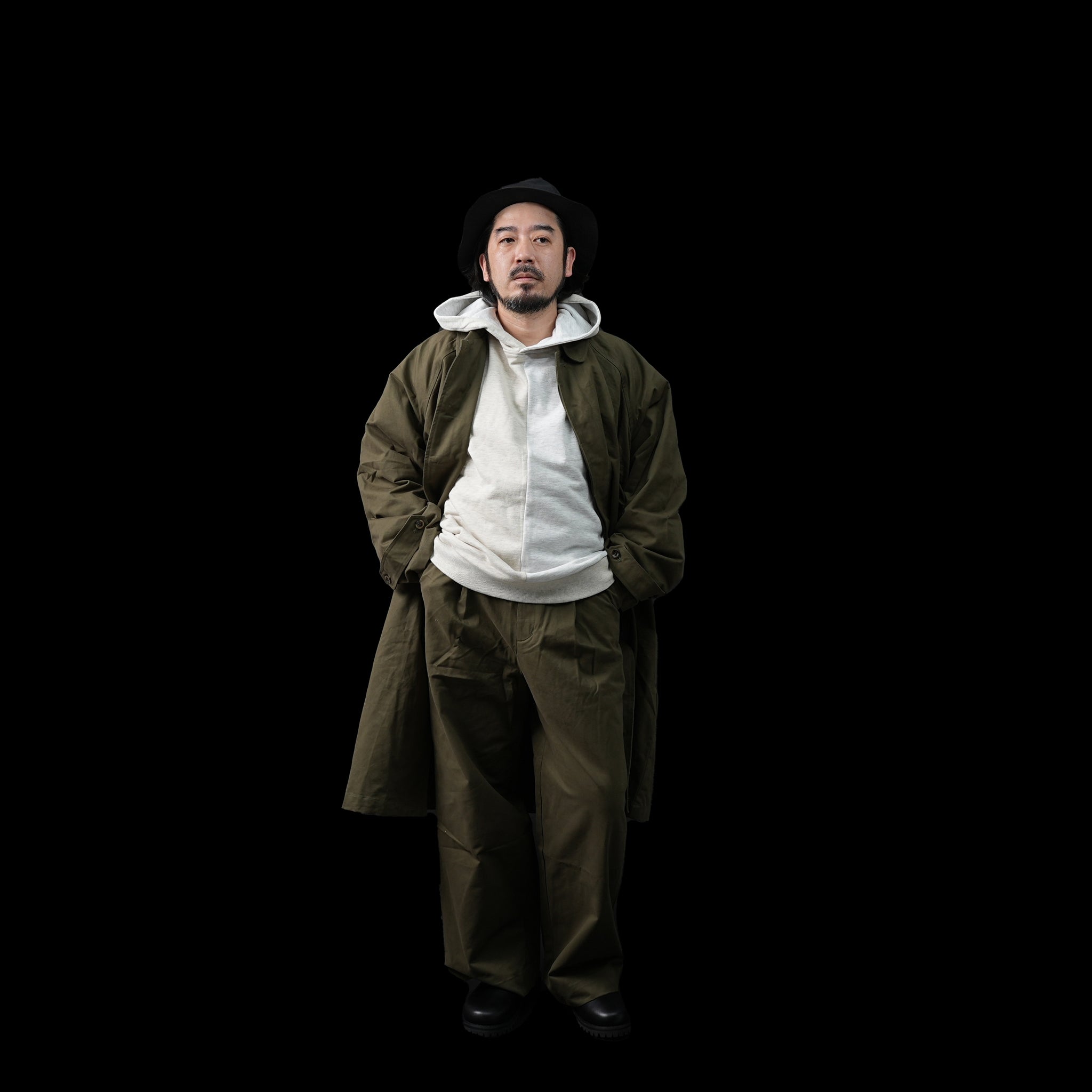 No:KLM23FJK1085 | Name:HOMMY | Color:Beige/Charcoal/Khaki【KELEN MEN_ケレン】