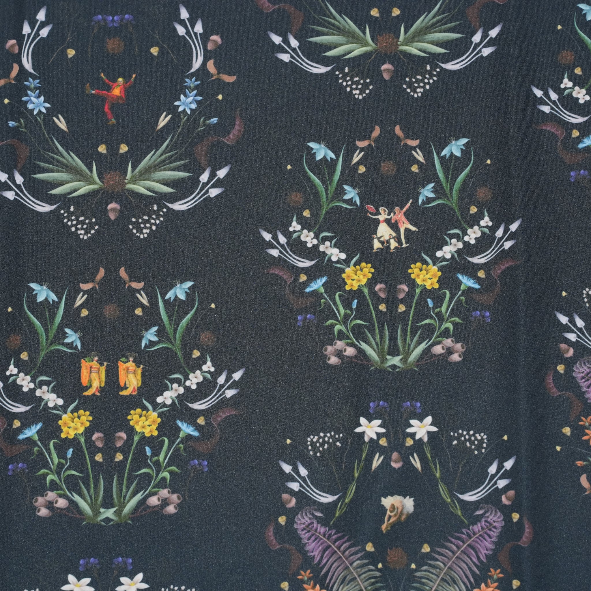 Dance In The Garden Tee– Black | BEDSIDEDRAMA