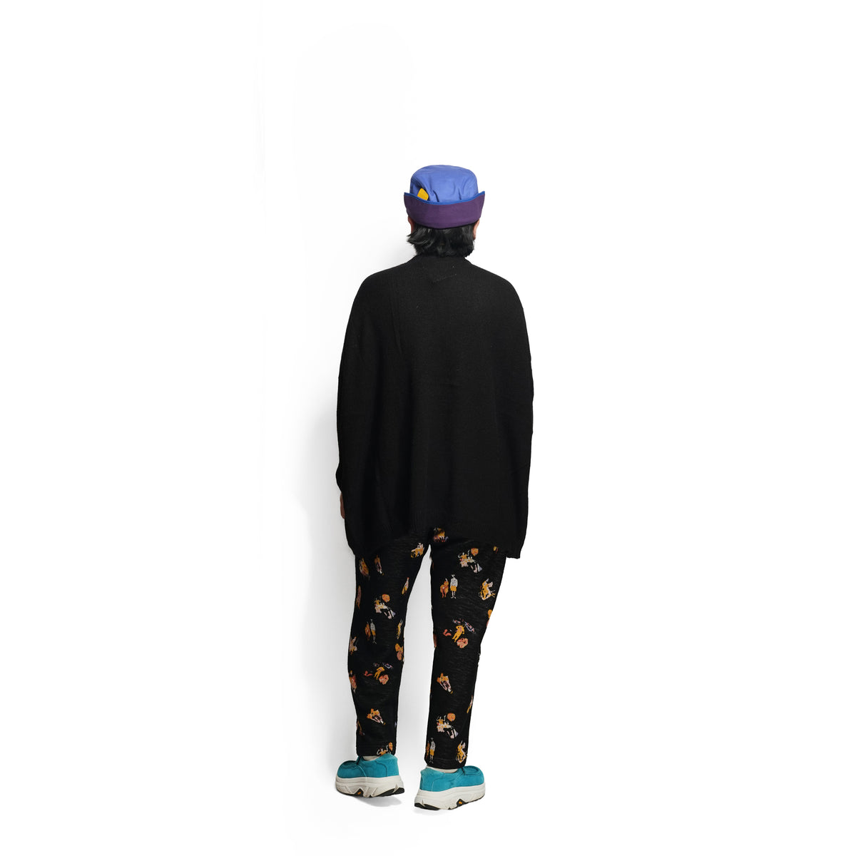 Pink Rabbit Wide Knit Sweater – Black | BEDSIDEDRAMA | 入荷予定アイテム