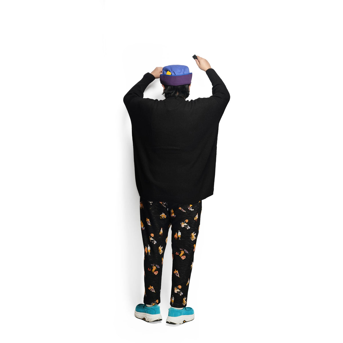 Pink Rabbit Wide Knit Sweater – Black | BEDSIDEDRAMA | 入荷予定アイテム