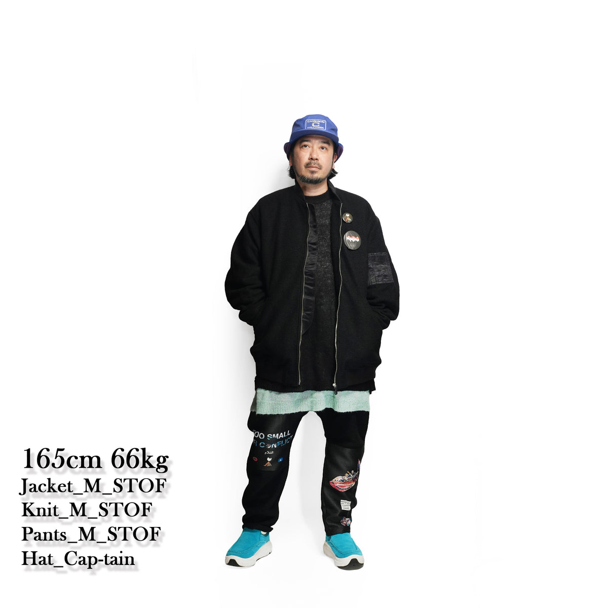 Mohair Layer Knit Pulover – Black | STOF