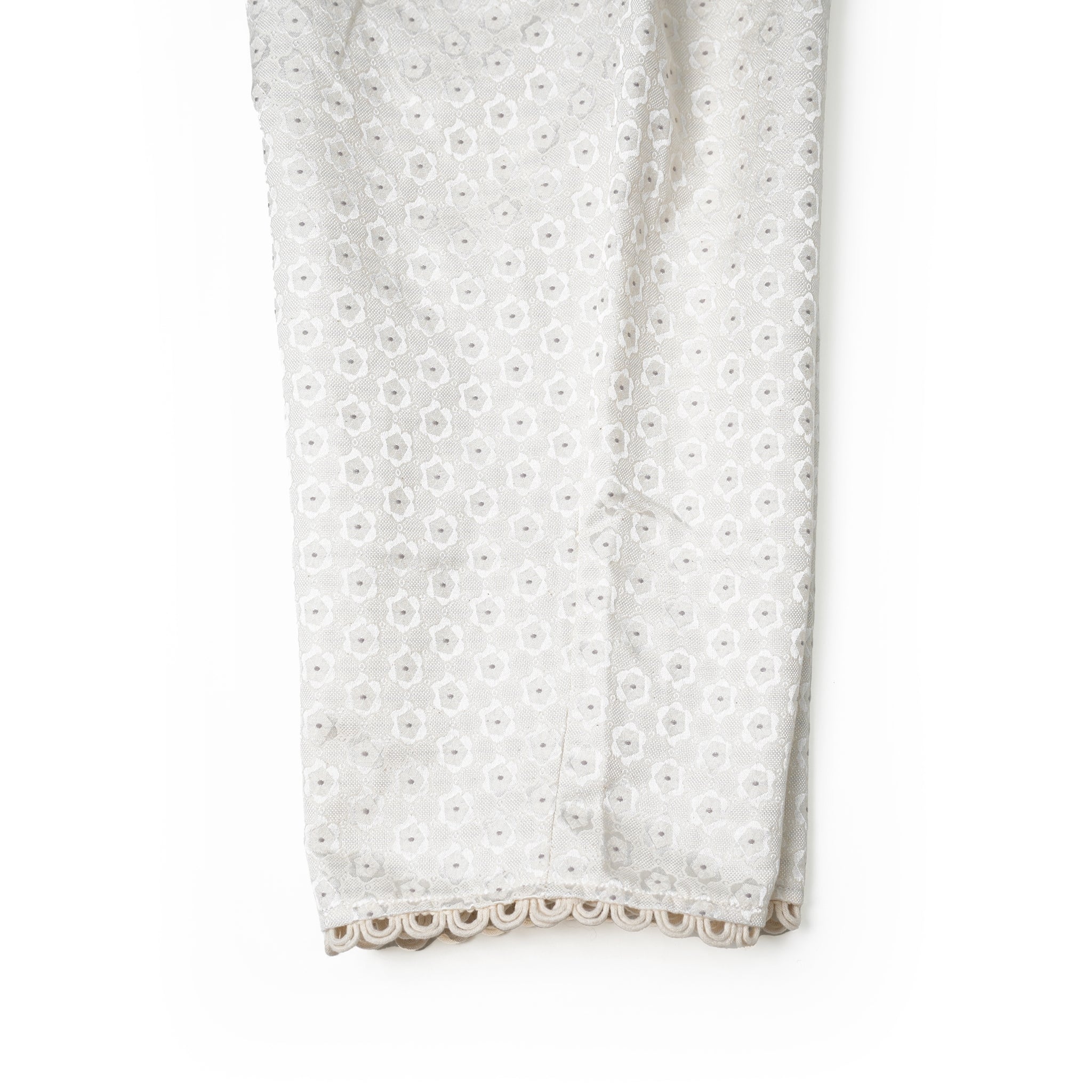No:28SM02TRM030CRM | Name:Chai Jacquard Drawstring Trousers | Color:Cream【SISTER JANE_シスタージェーン】