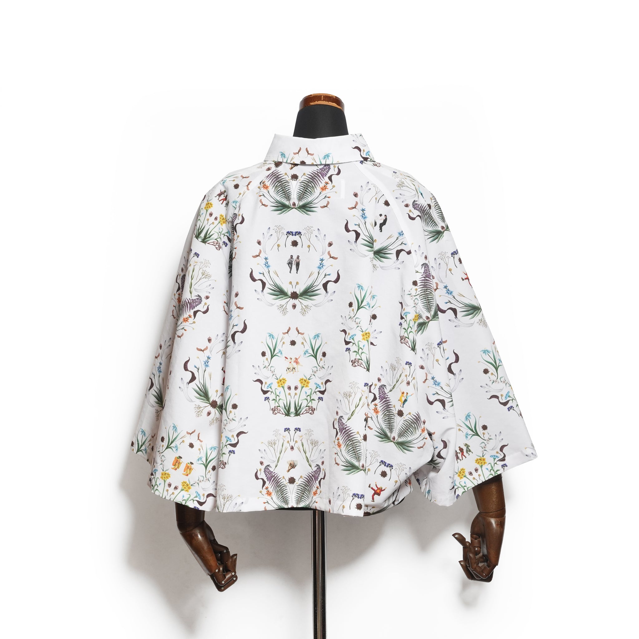 Dance In The Garden Cape Shirt– Natural | BEDSIDEDRAMA