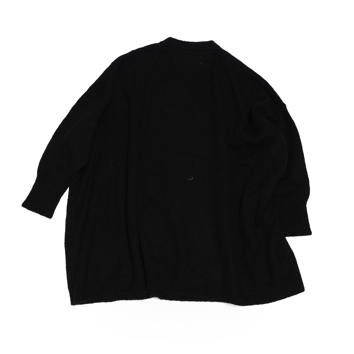 Pink Rabbit Wide Knit Sweater – Black | BEDSIDEDRAMA | 入荷予定アイテム