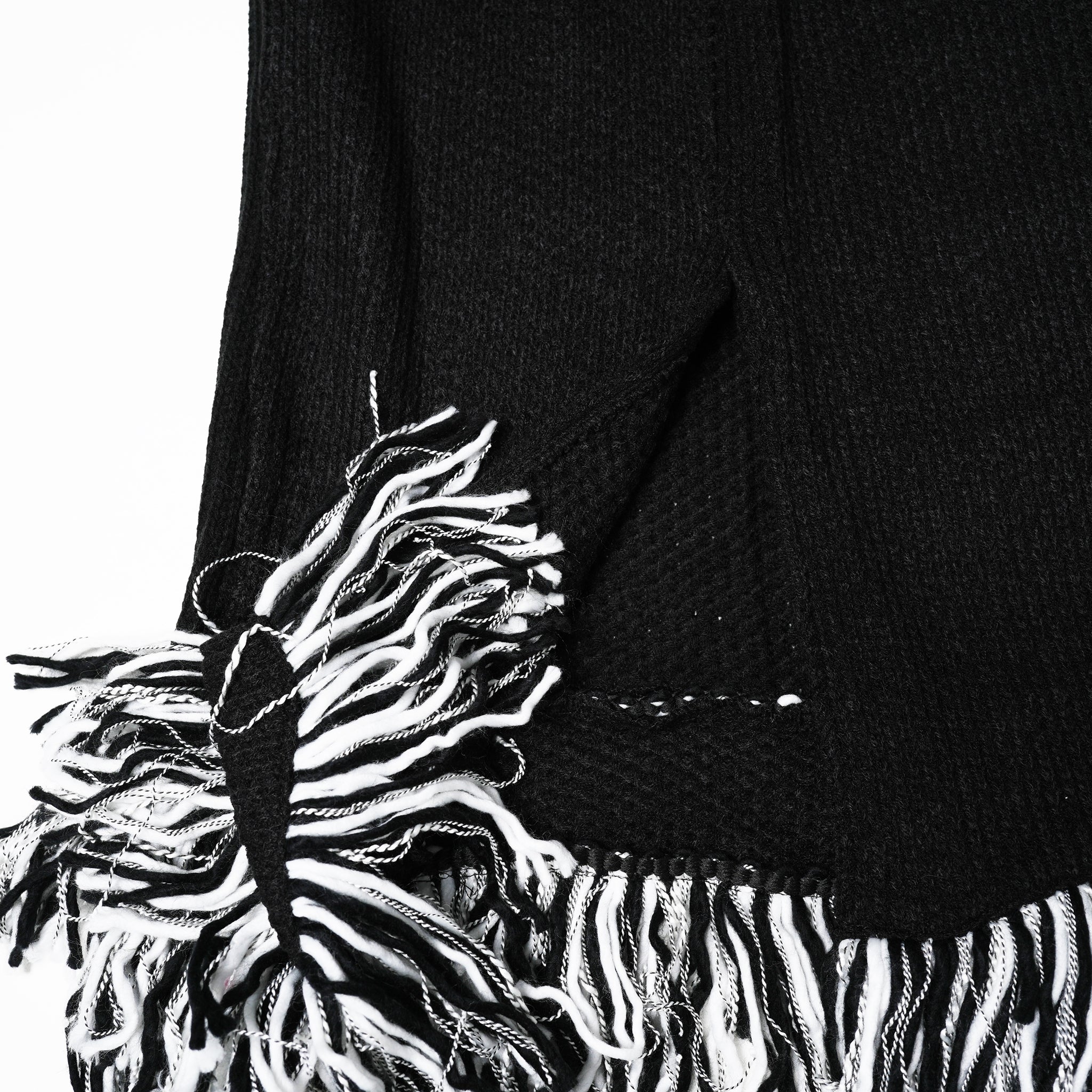 No:28GH02SKG114BLK | Name:Kendra Fringe Hem Skirt | Color:Black【GHOSPELL_ゴスペル】
