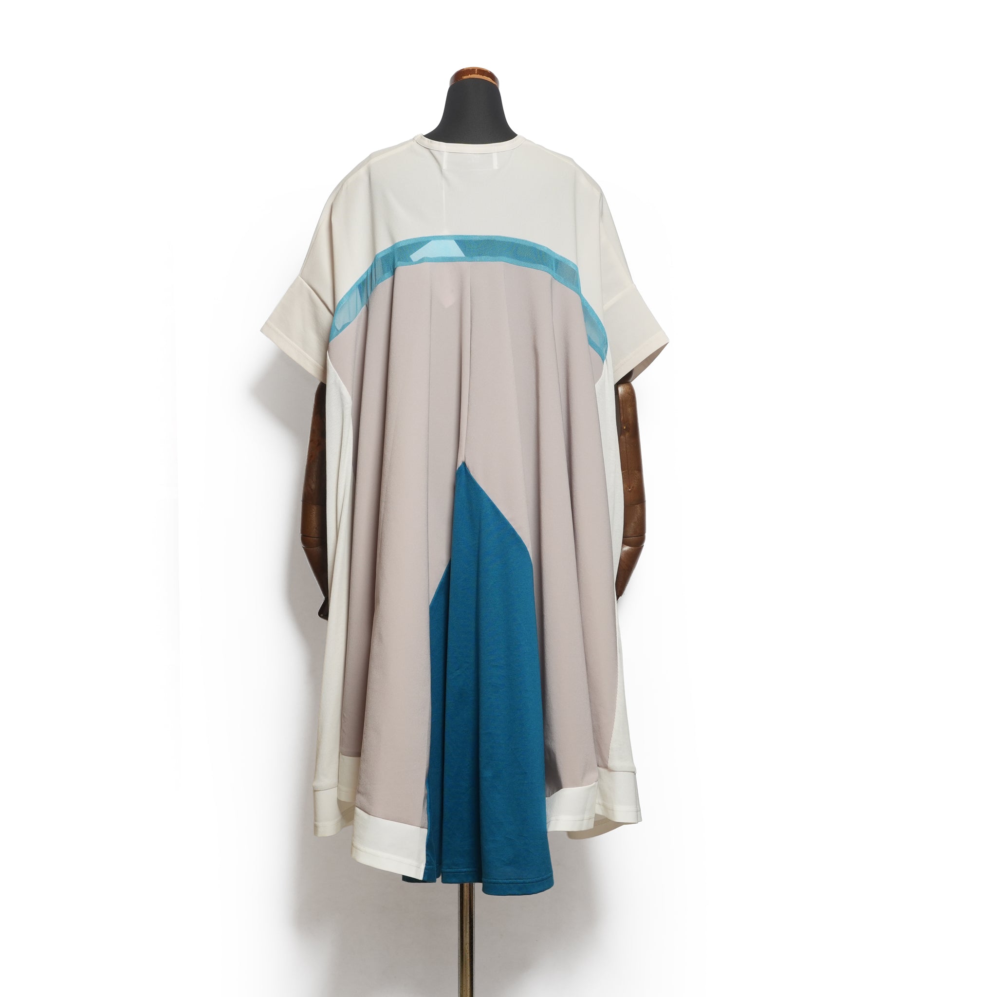 Draped Maxi Tee Dress– L Grey | BEDSIDEDRAMA