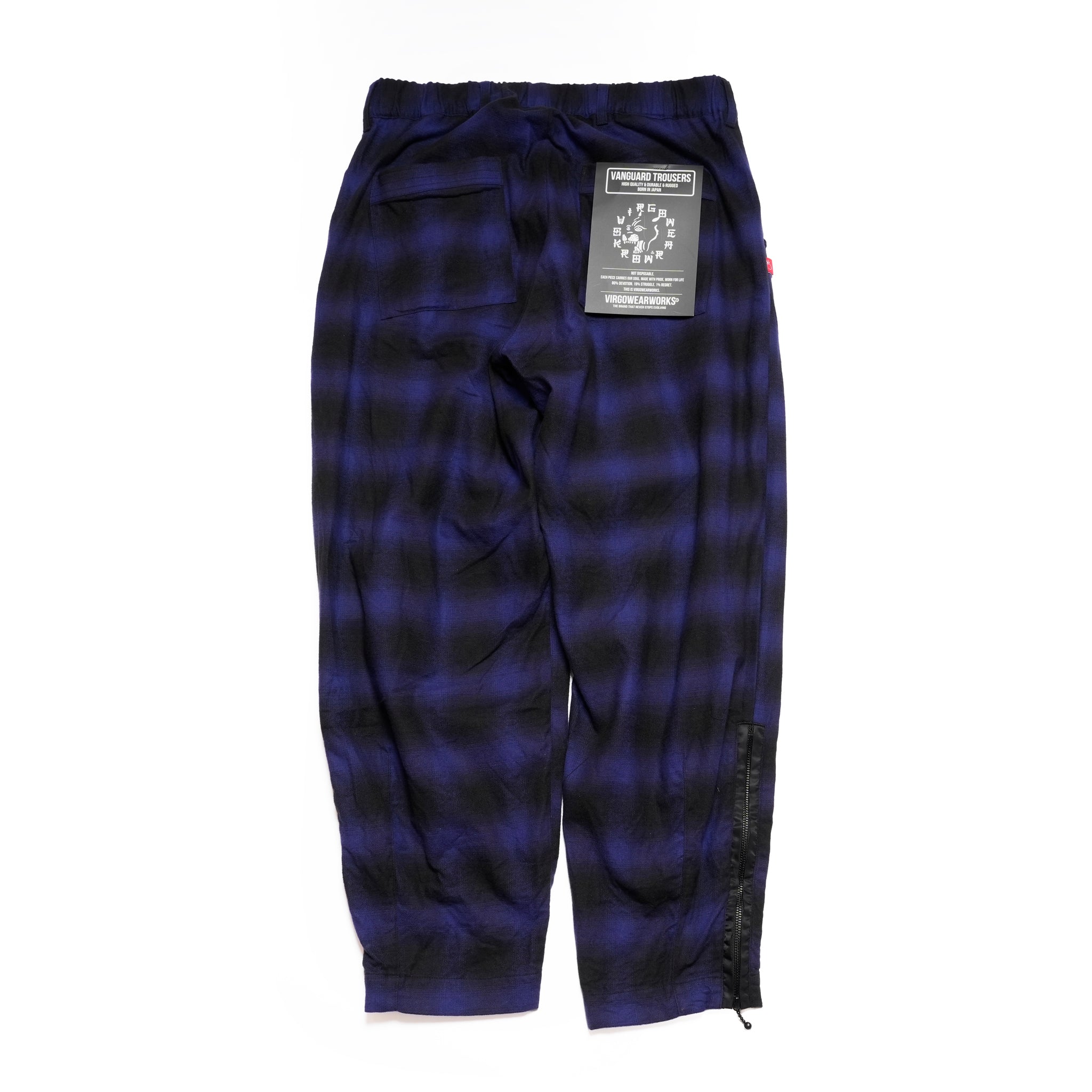 VG-PT-447 | BATTLECHECK OVERDRIVE PANTS | Color:Blue【VIRGOwearworks_ヴァルゴウェアワークス】