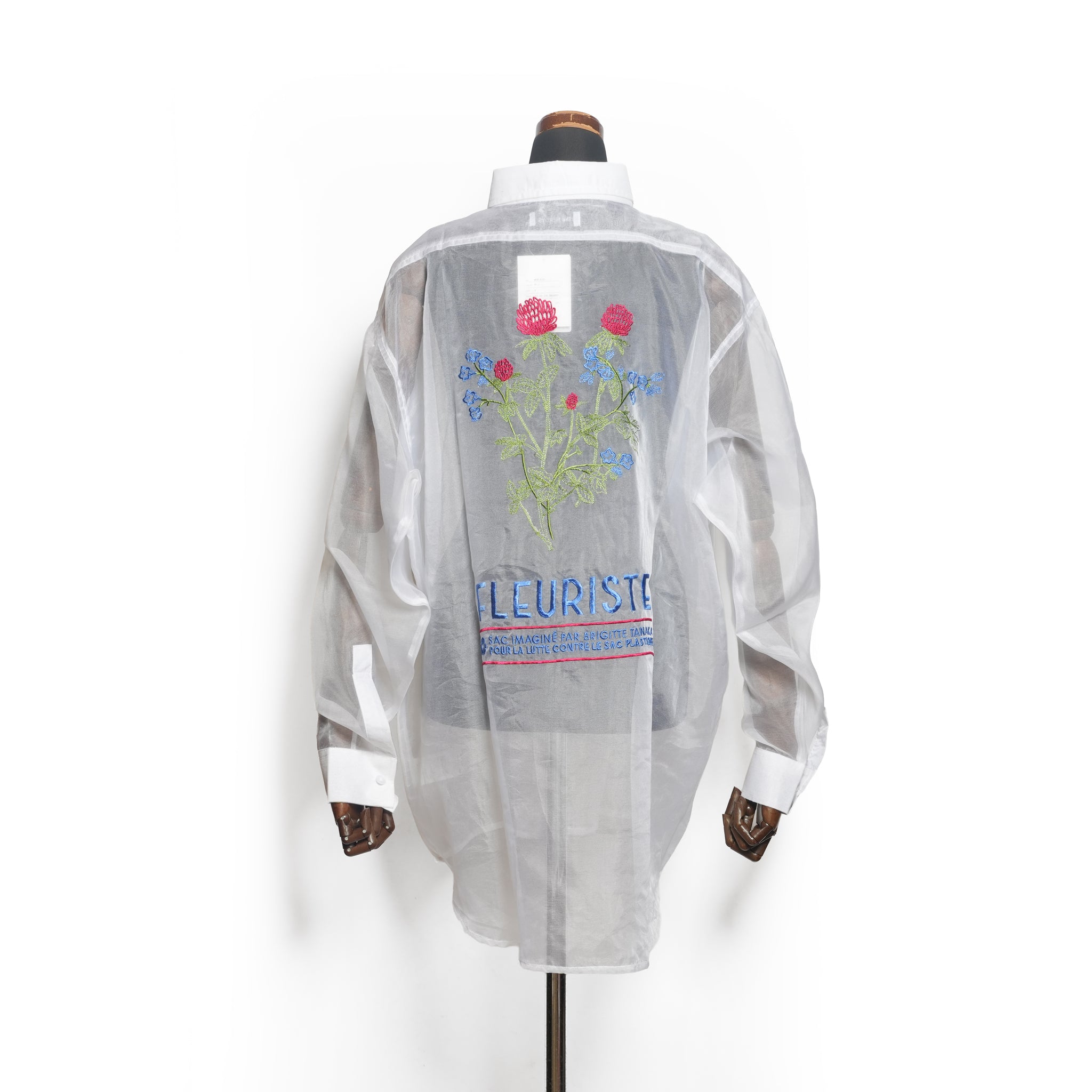 Brigitte Tanaka × The NERDYS FLEURISTE Shirt – White | The NERDYS