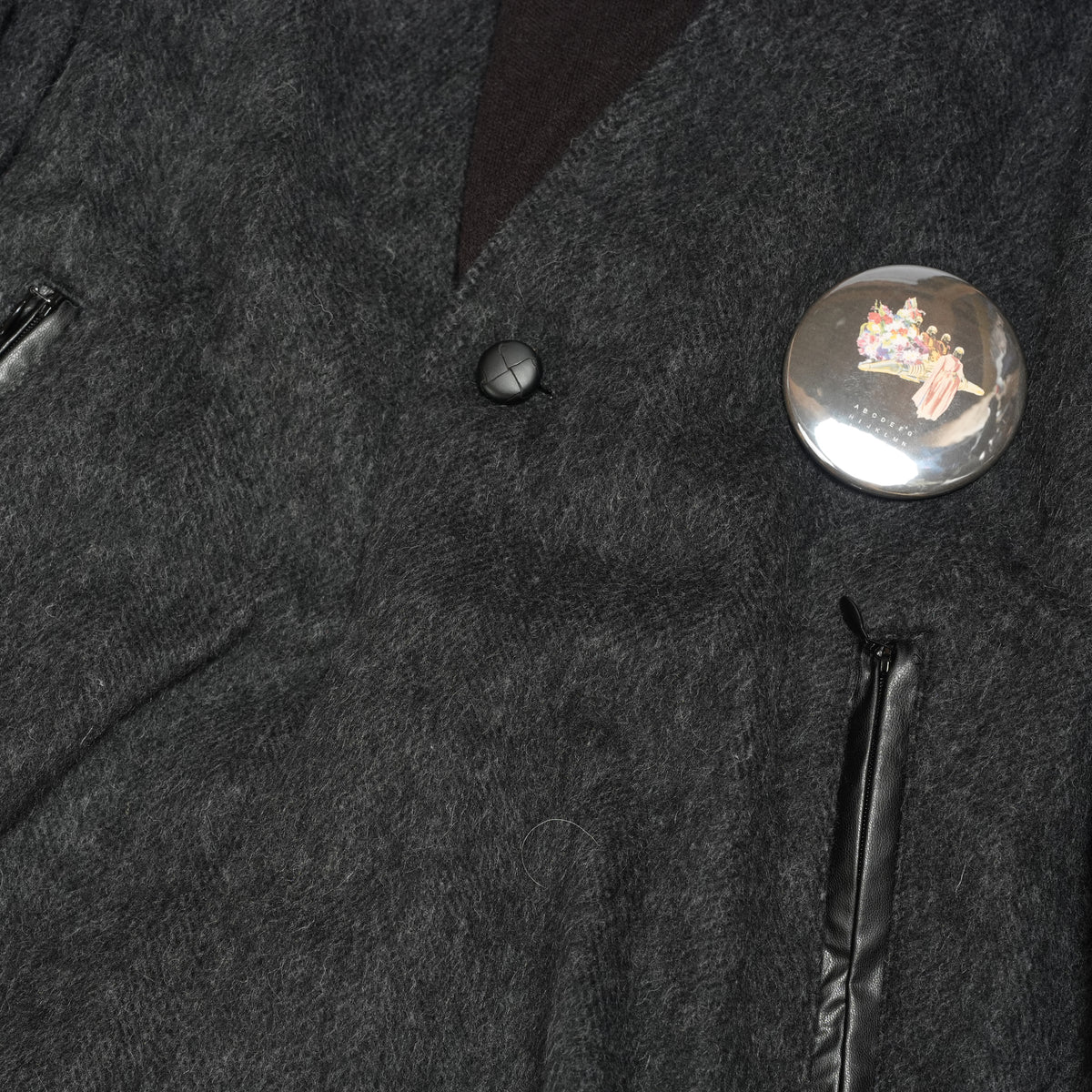 Anarchy Shawl Short Coat – Black | STOF