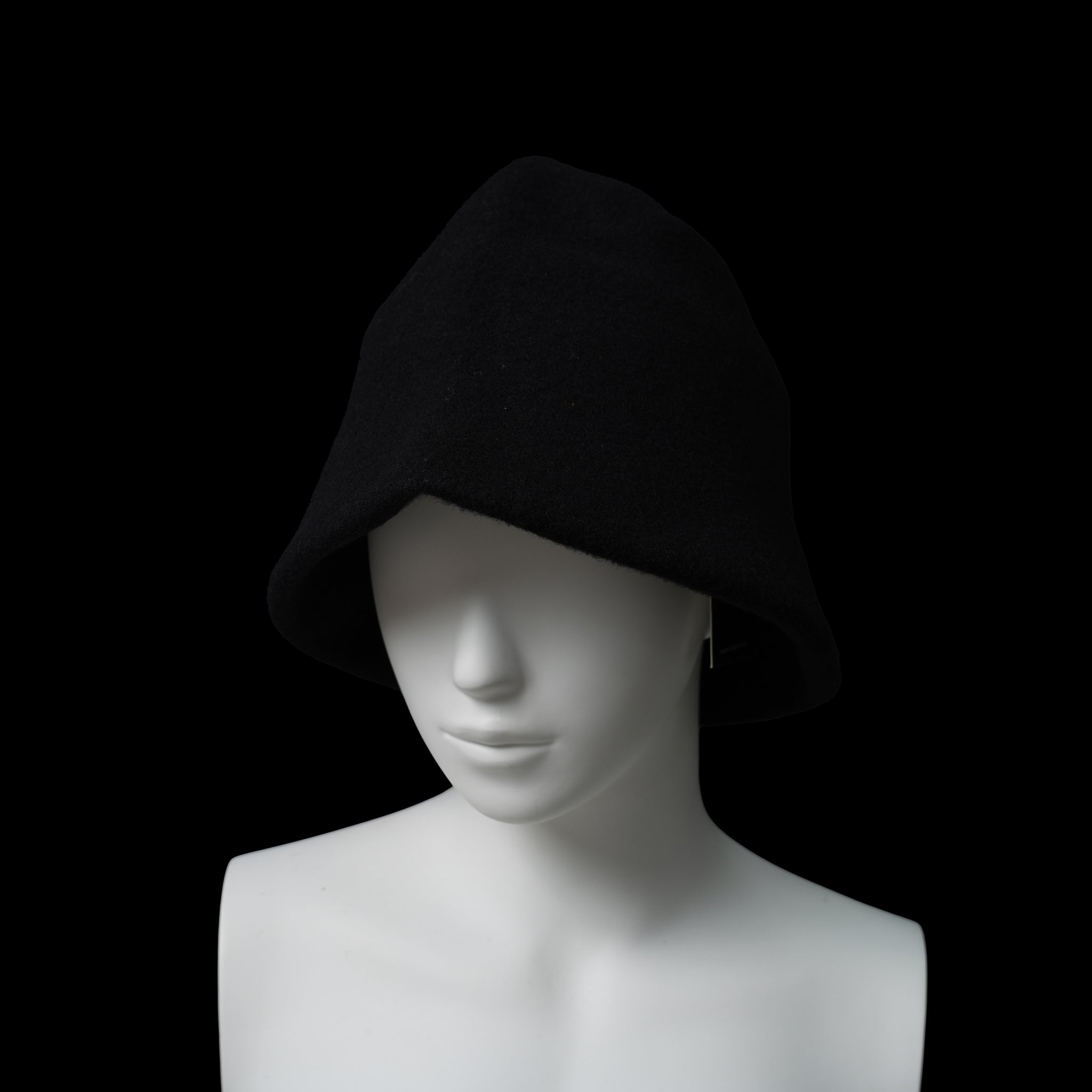KO-008 | Clochard Hat | Color:Black/Espresso/Pebble【KOPKA_コプカ】【ネコポス選択可能】