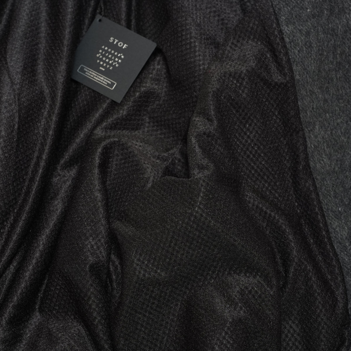 Anarchy Shawl Short Coat – Black | STOF