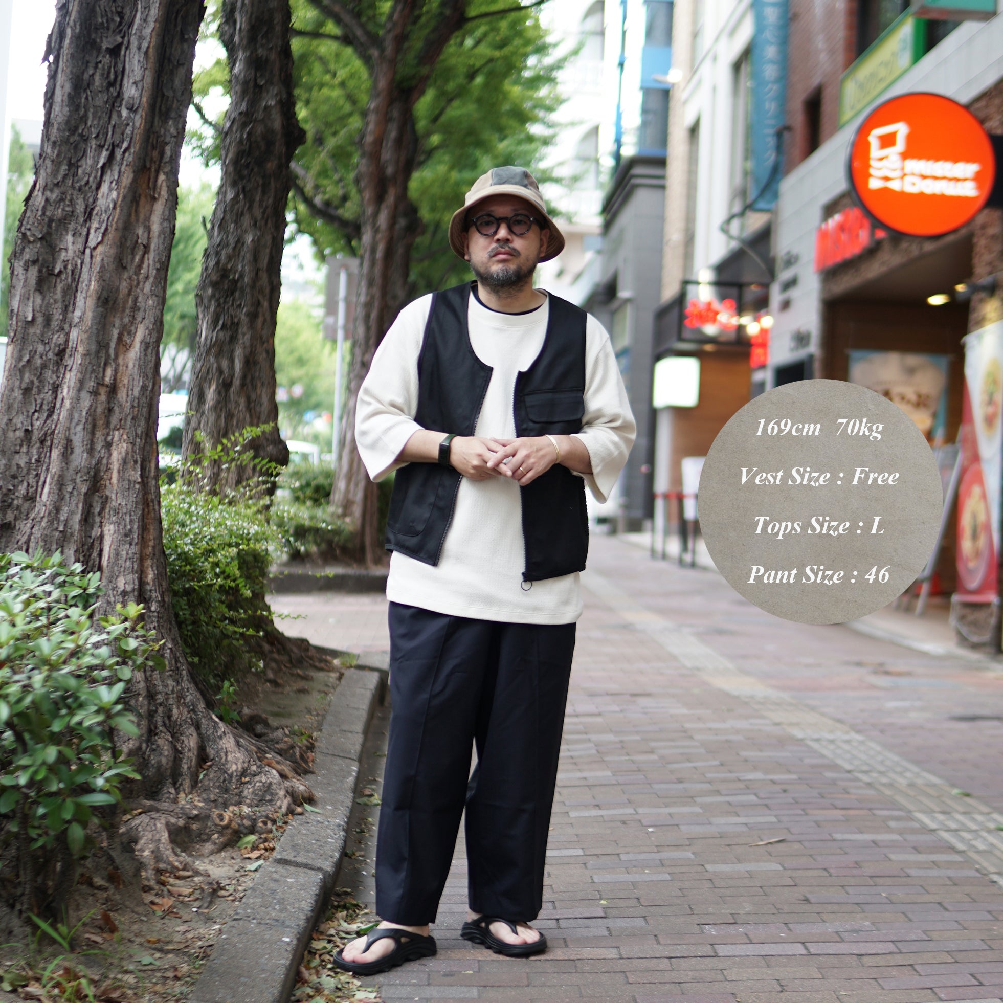 R-567 | アウトドアエプロン | Color:BK/BK  KH/BK【ROOMS_ルームス】【ネコポス選択可能】