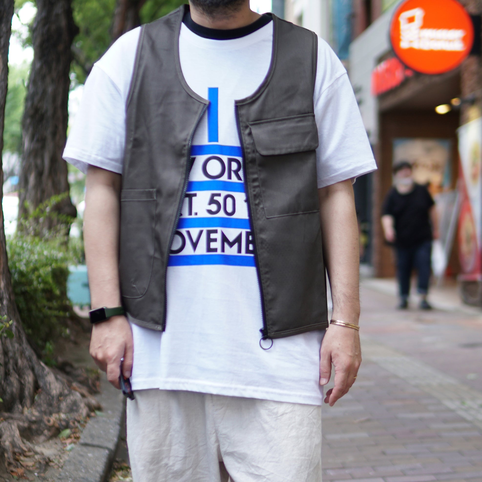 R-567 | アウトドアエプロン | Color:BK/BK  KH/BK【ROOMS_ルームス】【ネコポス選択可能】