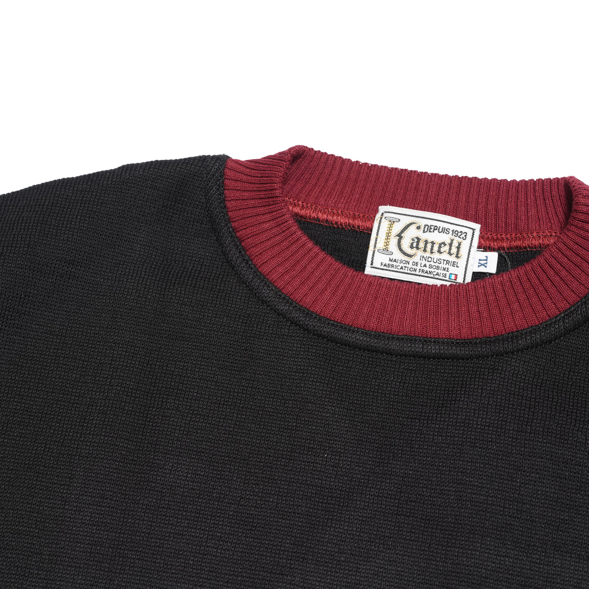 LE PULL – Noir / Bordeaux | KANELL INDUSTRIEL