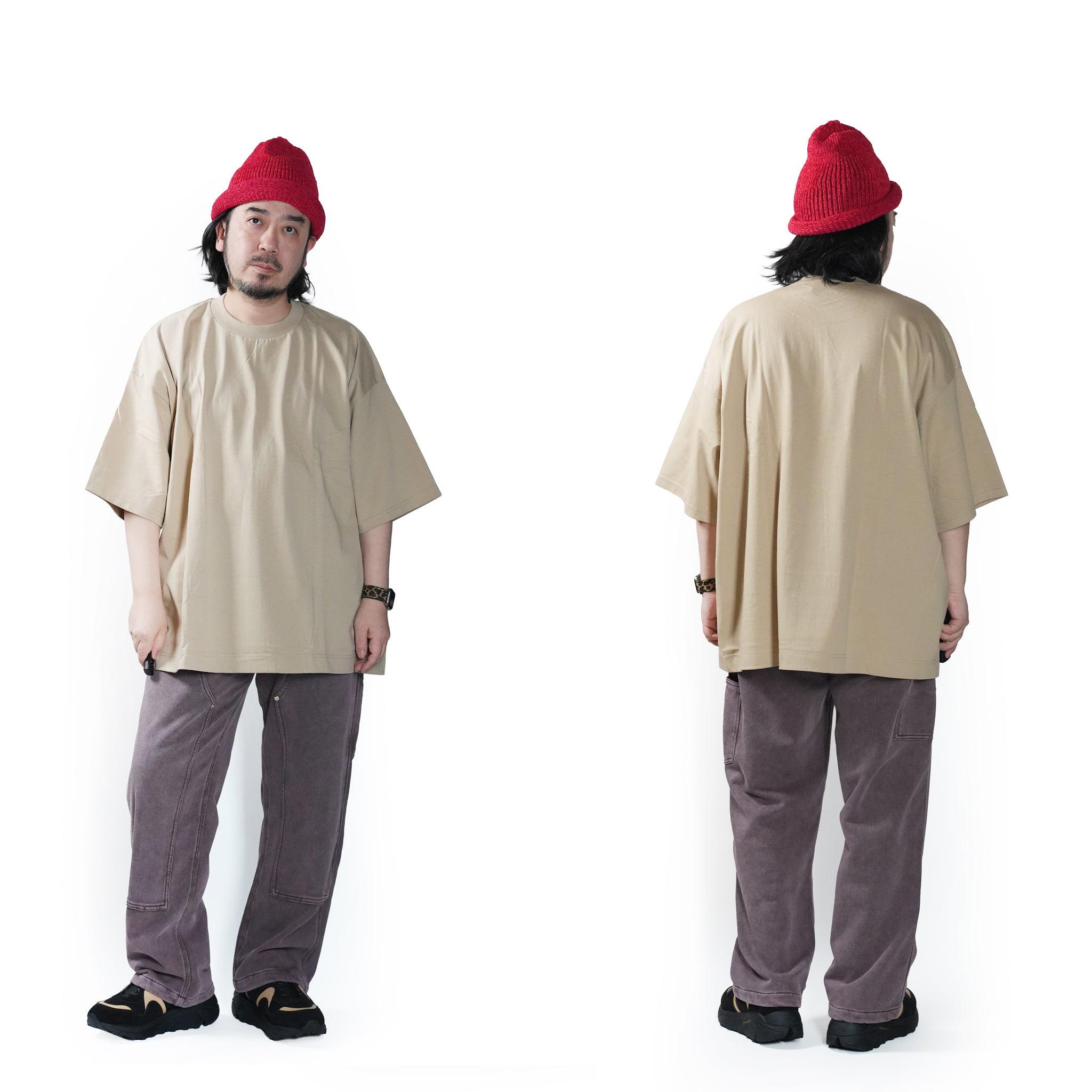 #SV041 | The Short Length Tee – 5 colors | Size:Free | Big P Product【ネコポス選択可能】