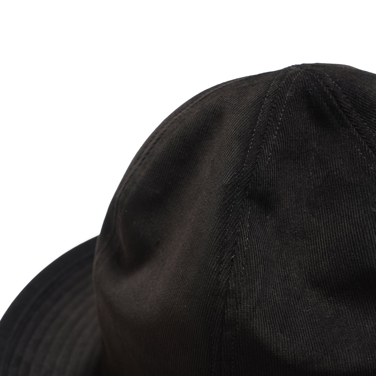 26-H310 – Fine Corduroy Moutain Hat – Black | HICOSAKA