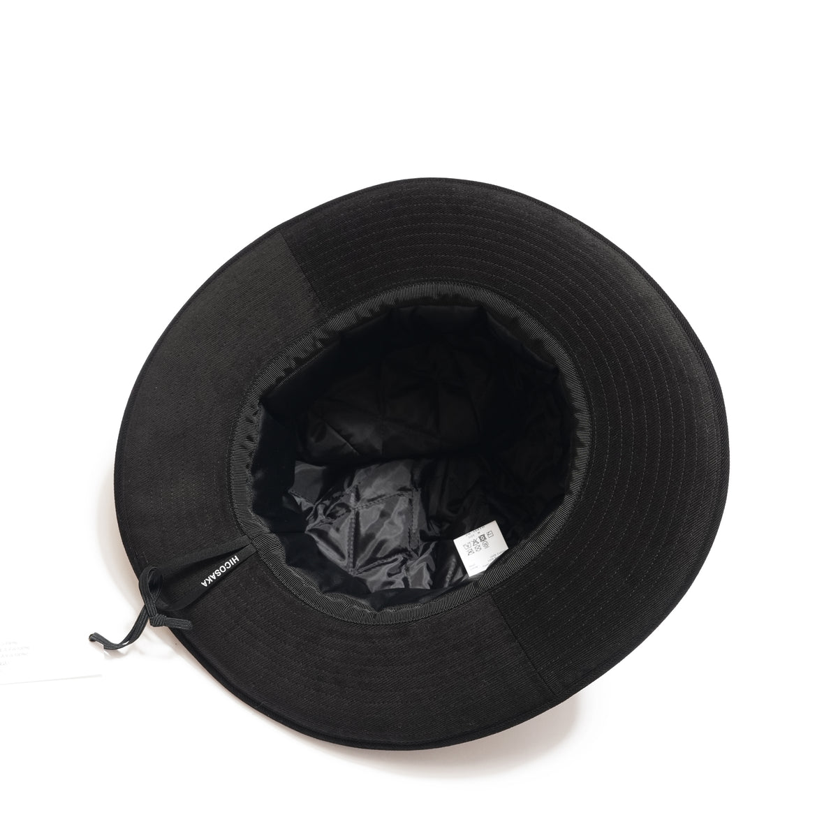 26-H310 – Fine Corduroy Moutain Hat – Black | HICOSAKA