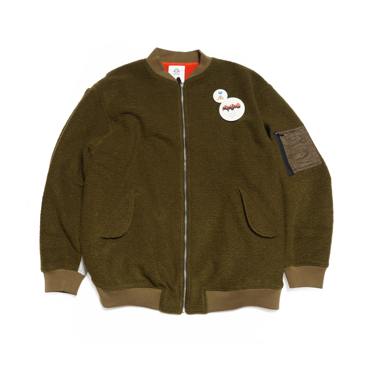 VSJQ Mix MA-1 Blouson – Khaki | STOF