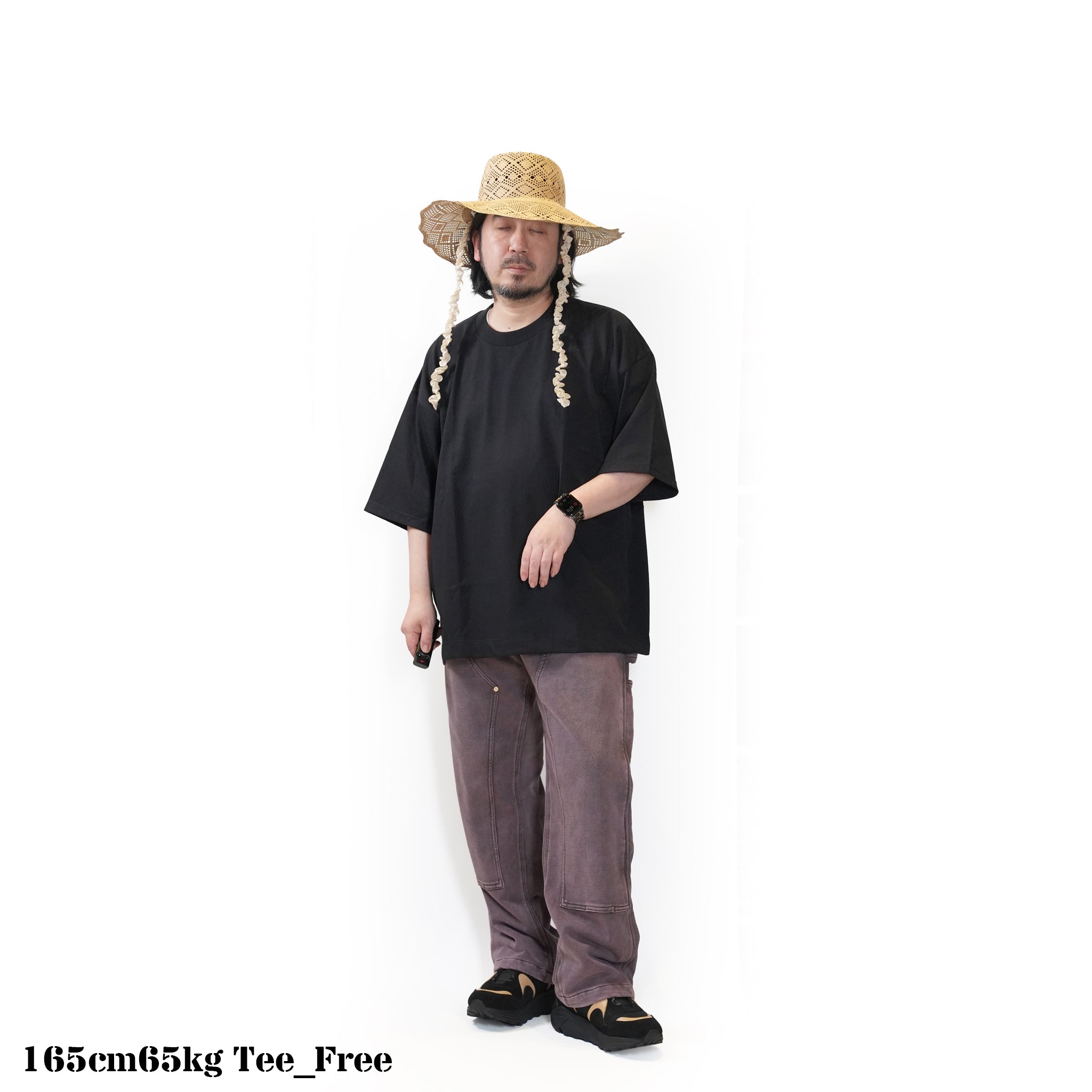 #SV041 | The Short Length Tee – 5 colors | Size:Free | Big P Product【ネコポス選択可能】