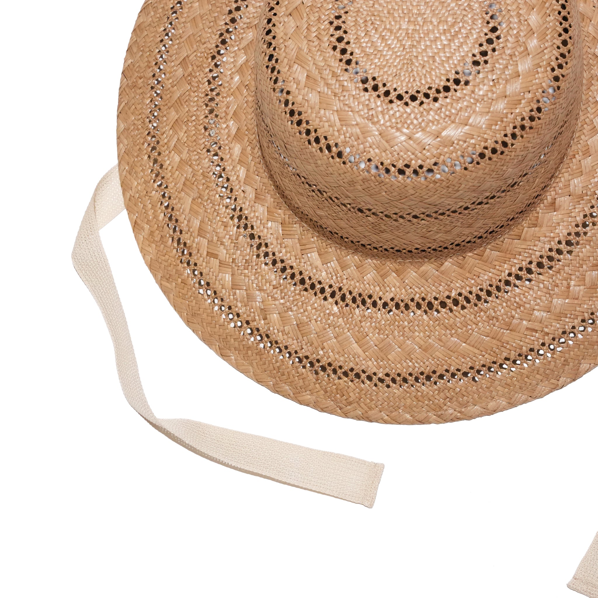 Kampi Border Lace Hat – Natural | RACAL