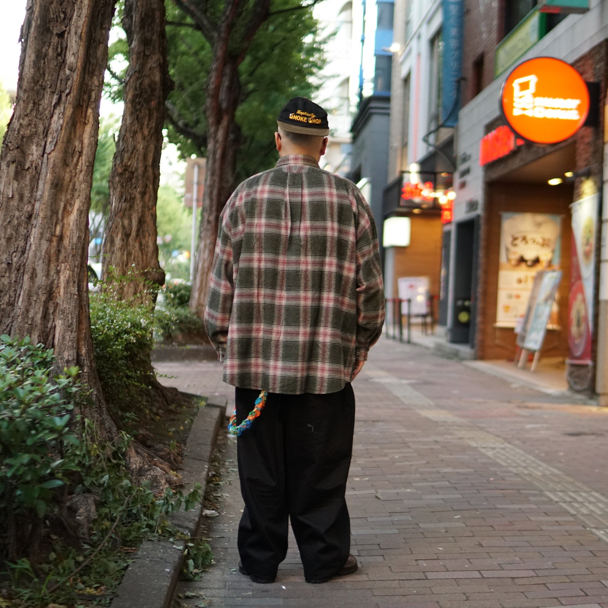 No:2023aw-RGW-01 | Name:REGULAR WIDE SHIRT-AMERANGE CHECK | Color:Yellow/Blue/Red【CATTA_カッタ】