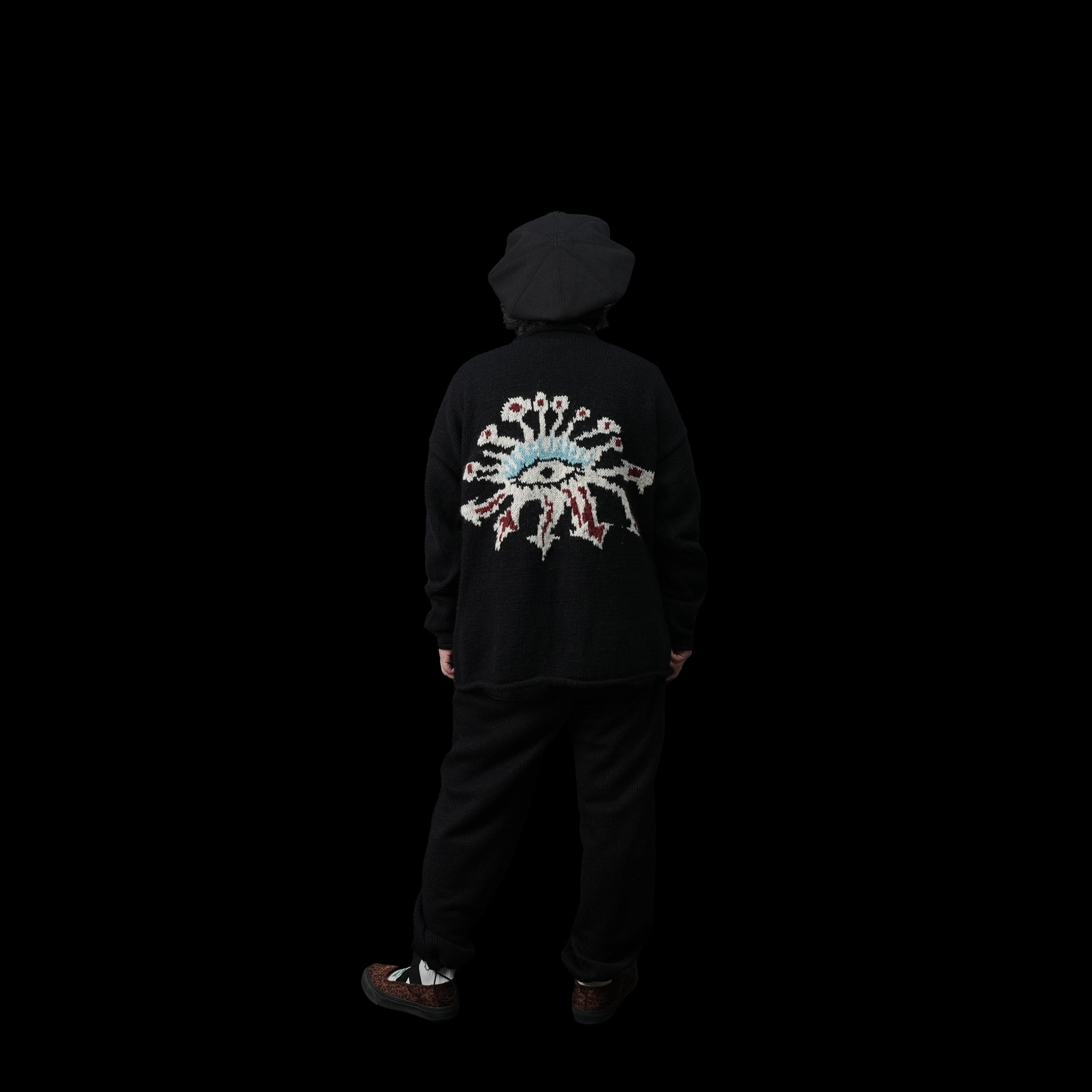 No:MK01-01 | Name:EYE Pullover | Color:Black【MONITALY_モニタリー】