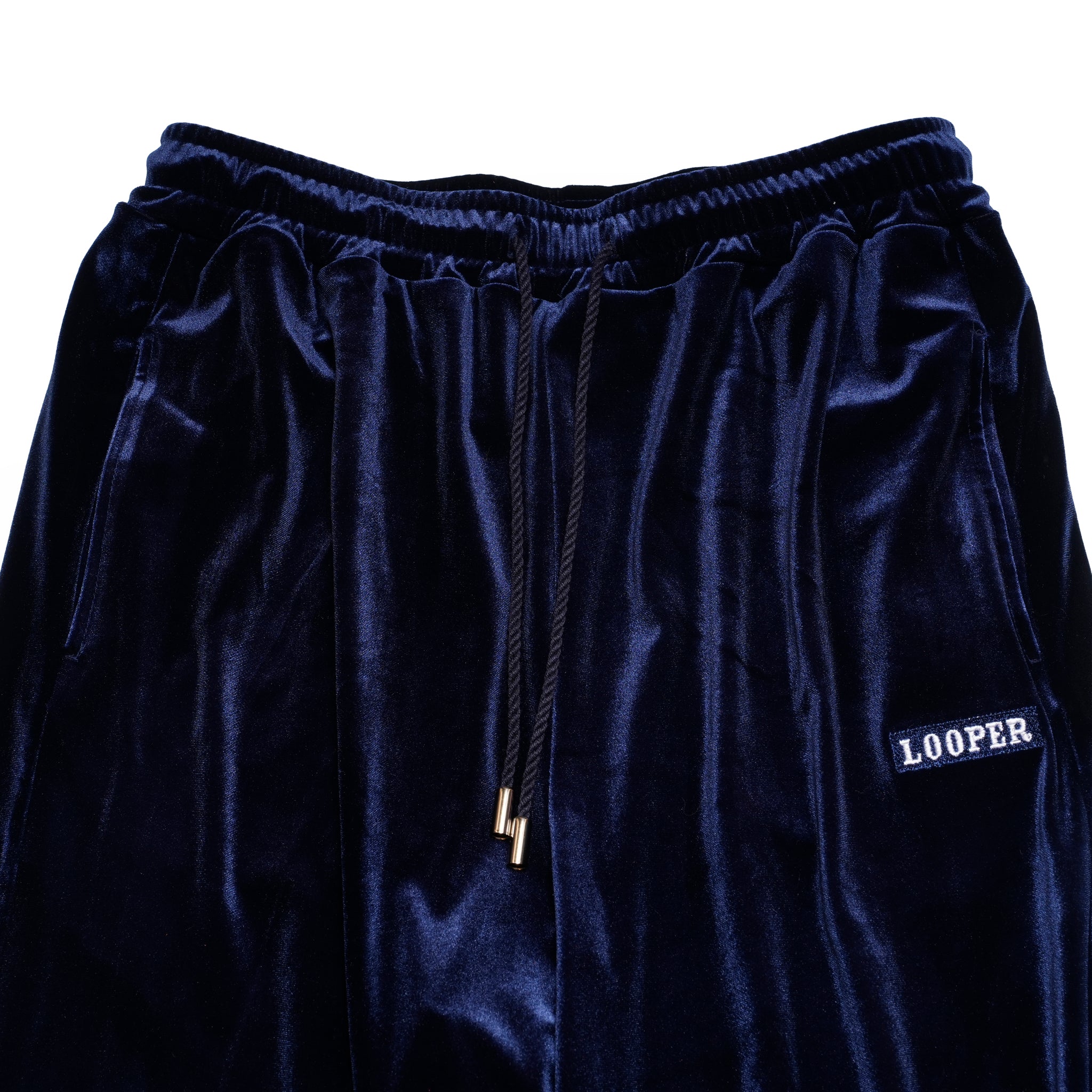 Velor Pants | Color_Navy | No_L-PA-004_navy【Looper_ルーパー】