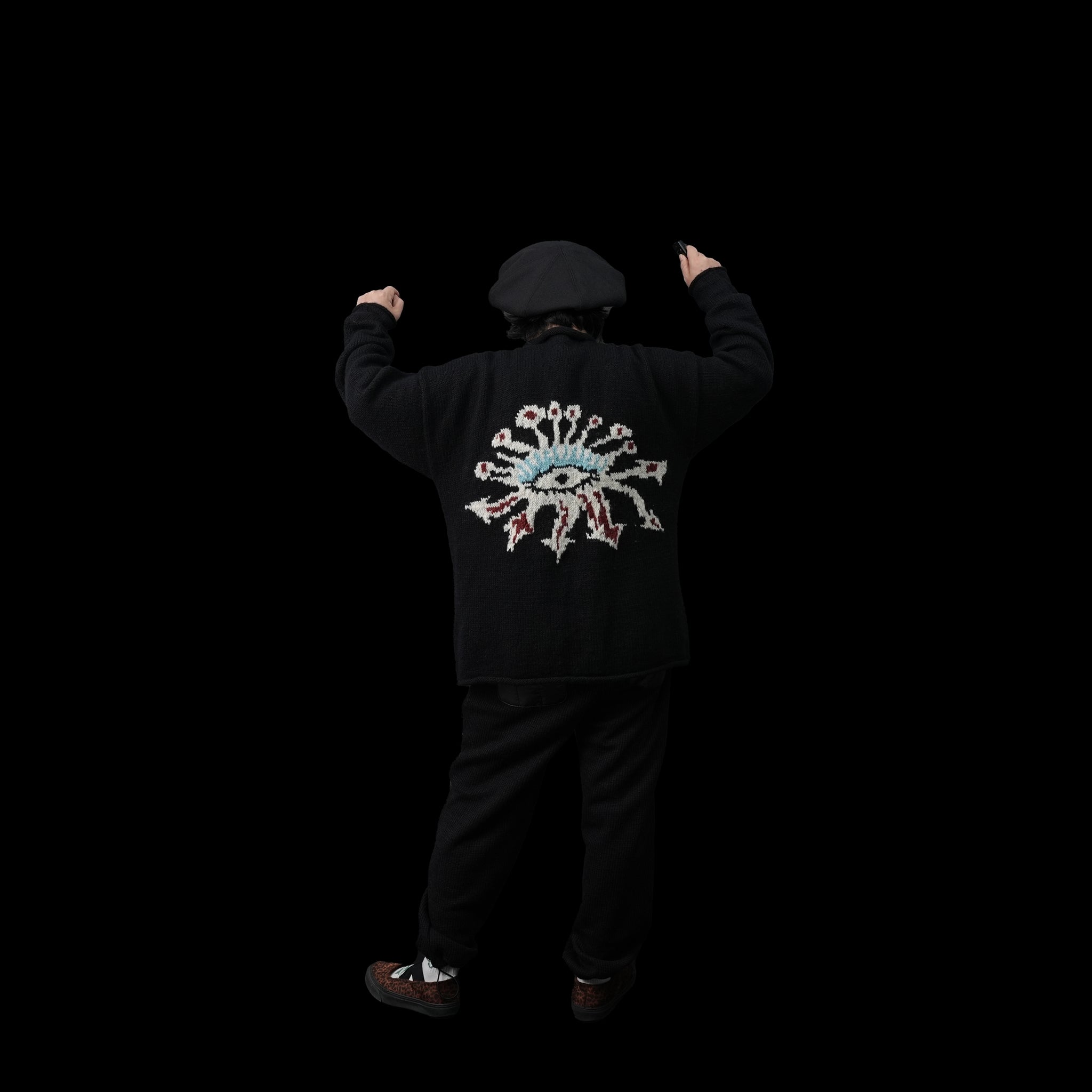 No:MK01-01 | Name:EYE Pullover | Color:Black【MONITALY_モニタリー】