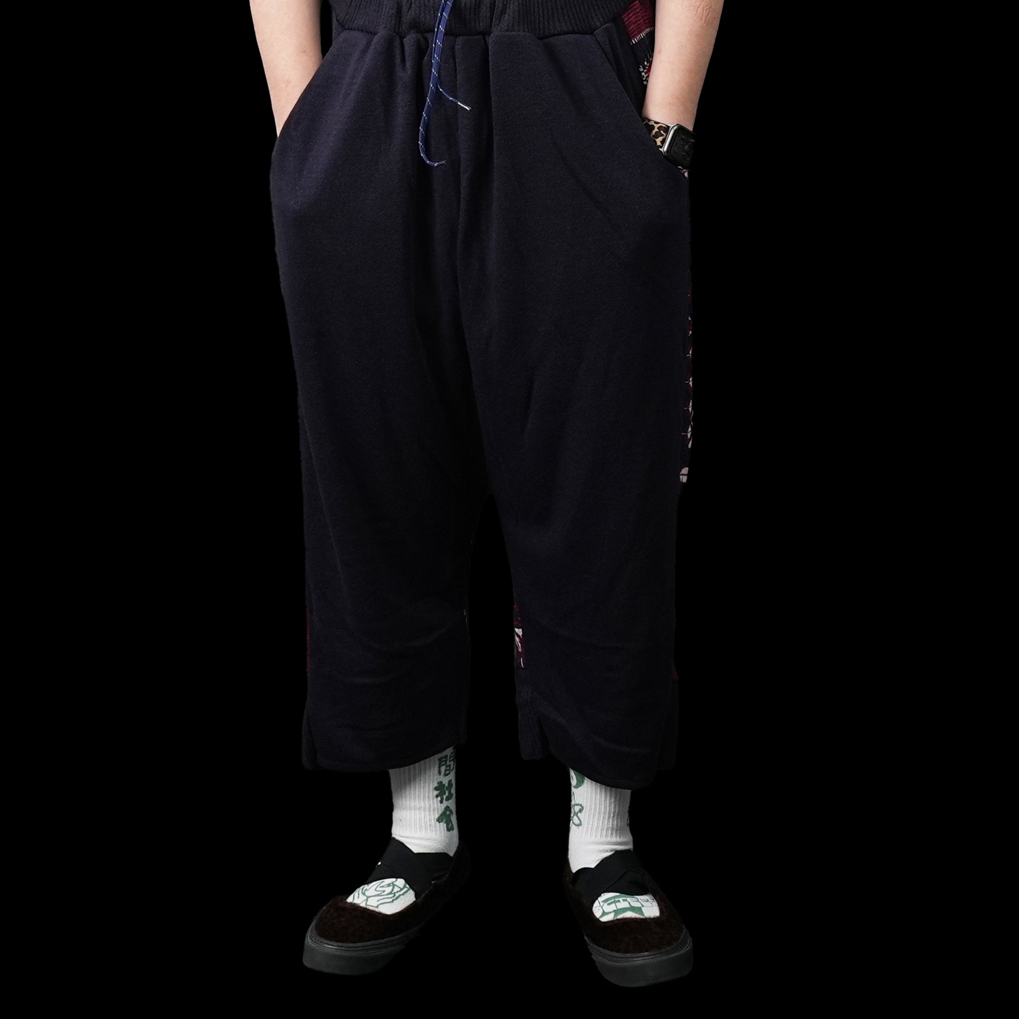 No:SF23AW-23 | Name:Jaquard Relax Pants | Color:Navy【STOF_ストフ】【archive】