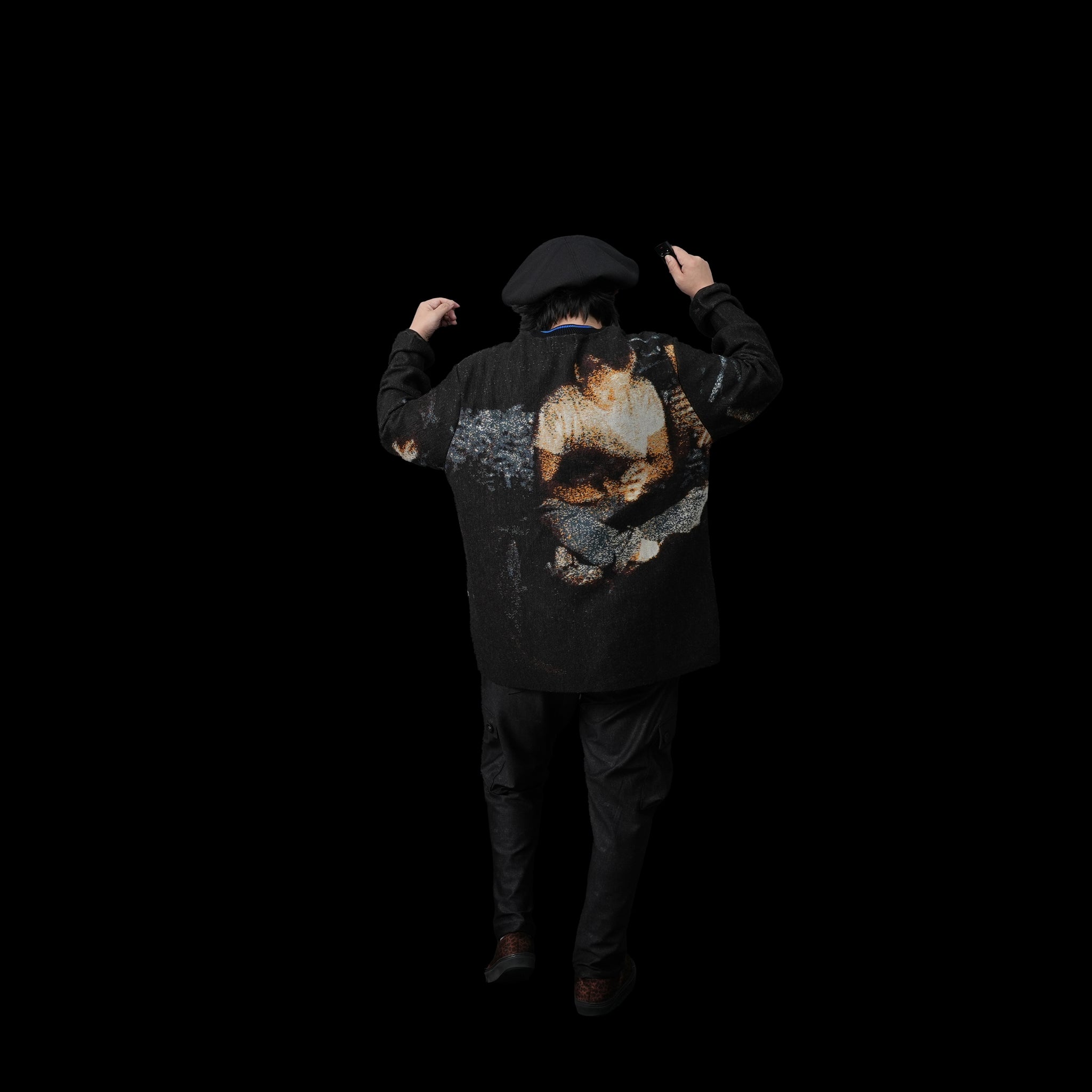 No:NV23AW-10 | Name:Road Movies Knit Sweater | Color:Black【NEYVOR_ネイバー】