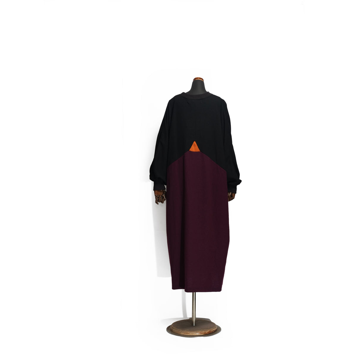 Pattern Switch Wide Dress – Black | BEDSIDEDRAMA