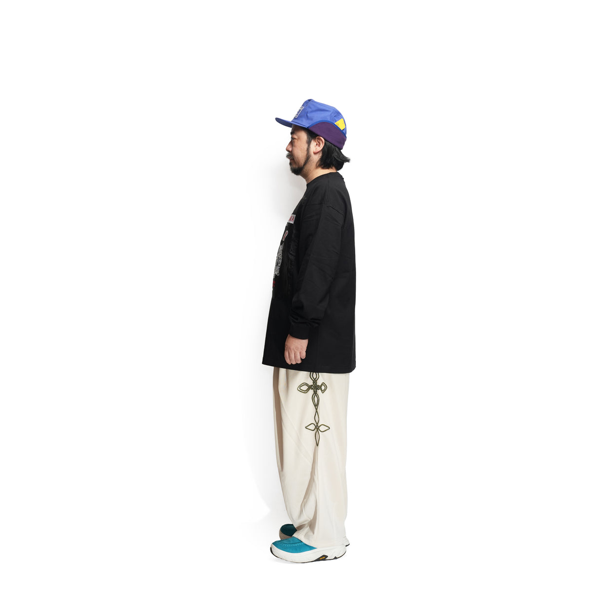 Brigitte Tanaka×The NERDYS CATS L/S – Black | NERDYS
