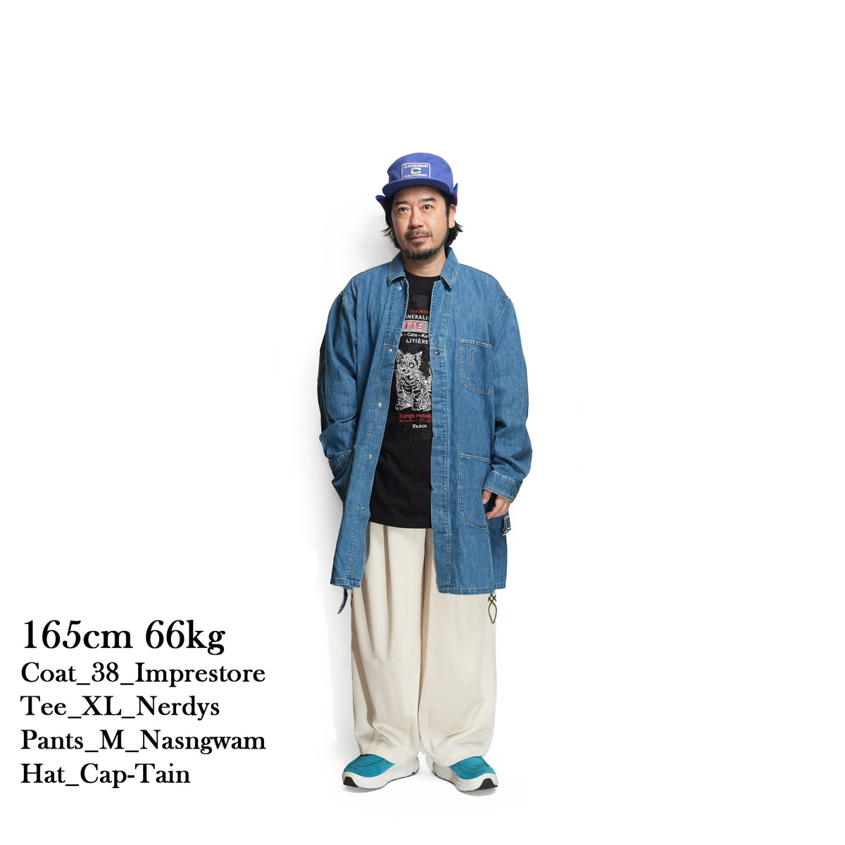 Mario-6.5oz – Blue Denim Vintagewash | IMPRESTORE