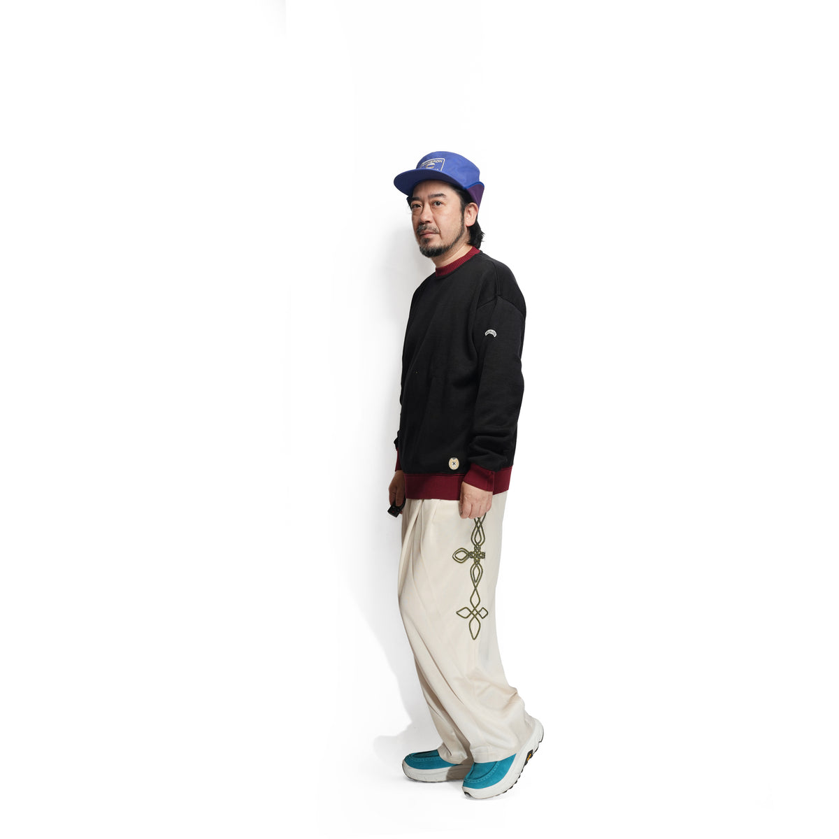 LE PULL – Noir / Bordeaux | KANELL INDUSTRIEL