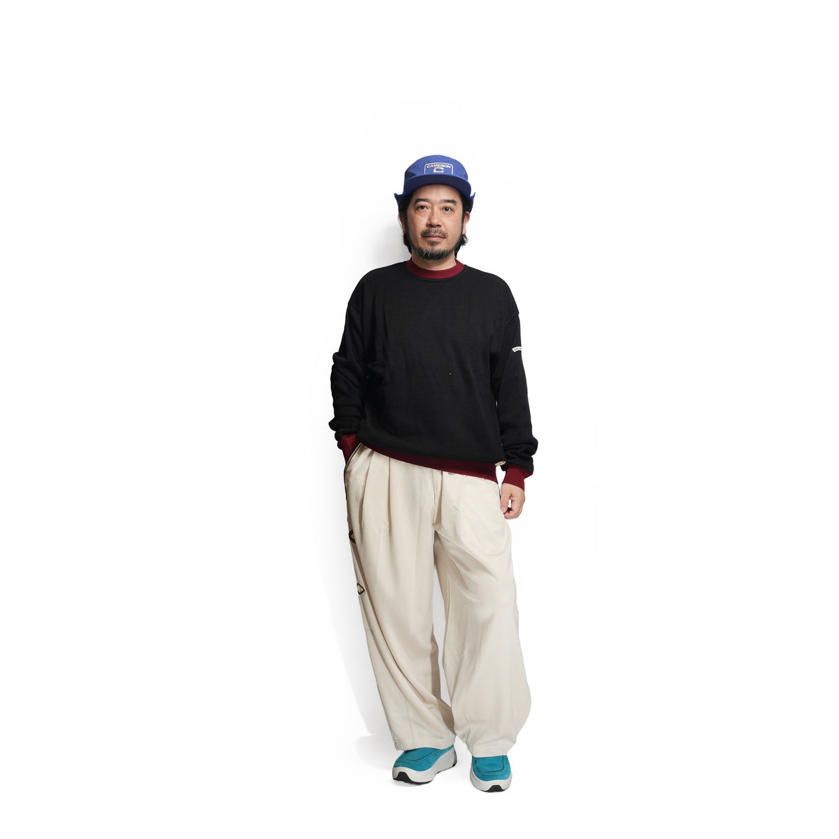 LE PULL – Noir / Bordeaux | KANELL INDUSTRIEL