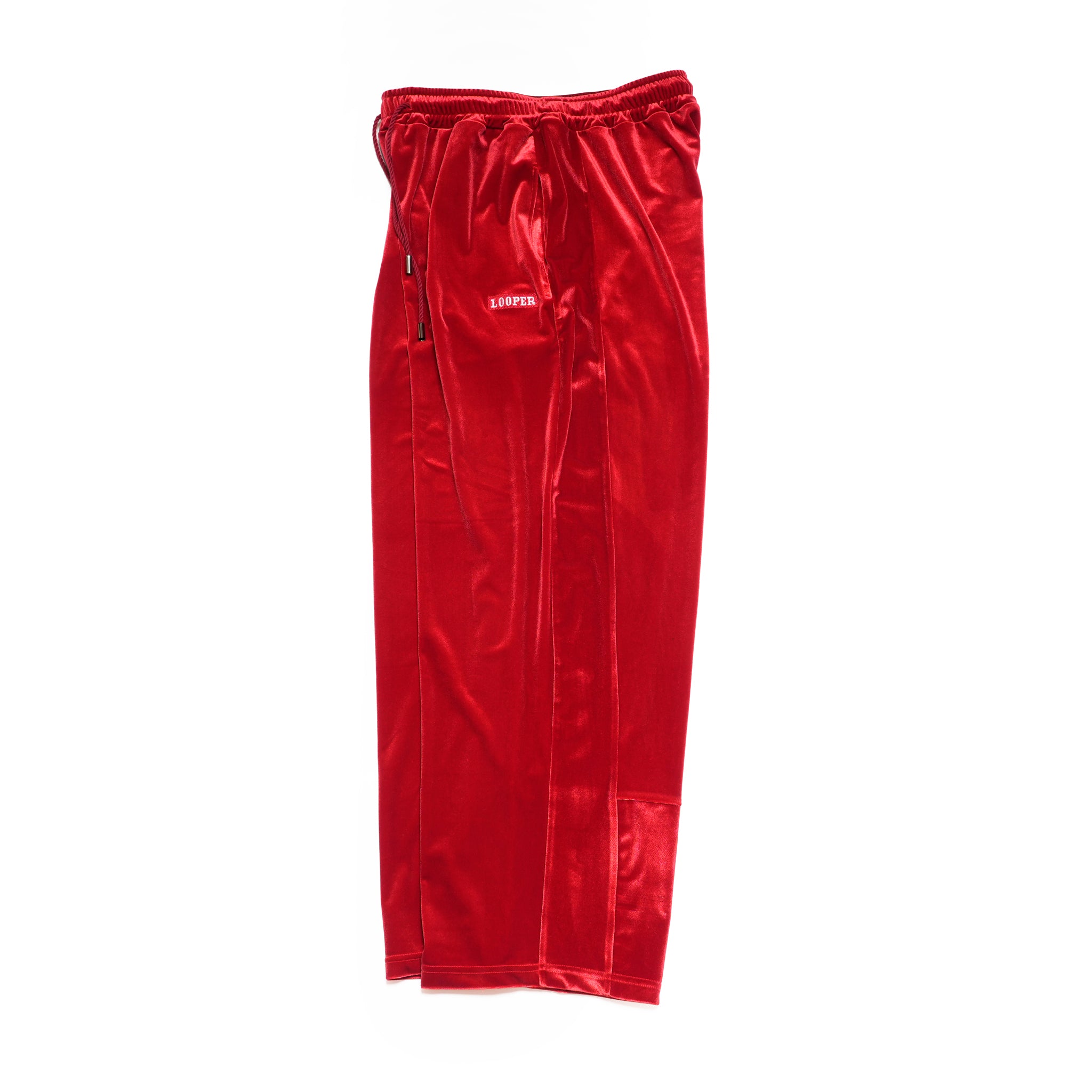 Velor Pants | Color_Red | No_L-PA-004_red【Looper_ルーパー】