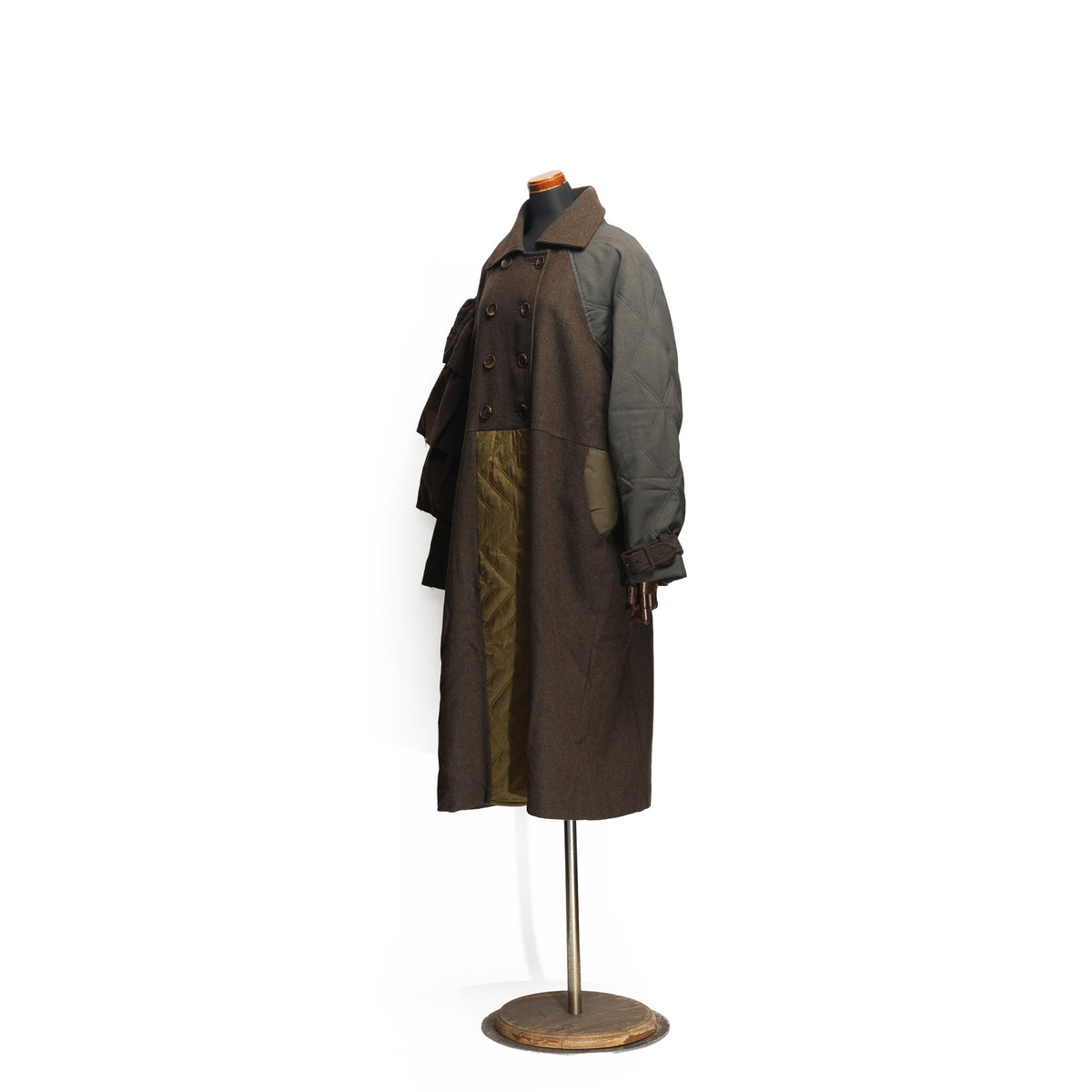 Dreamin' Mix Wide Coat – Khaki | BEDSIDEDRAMA