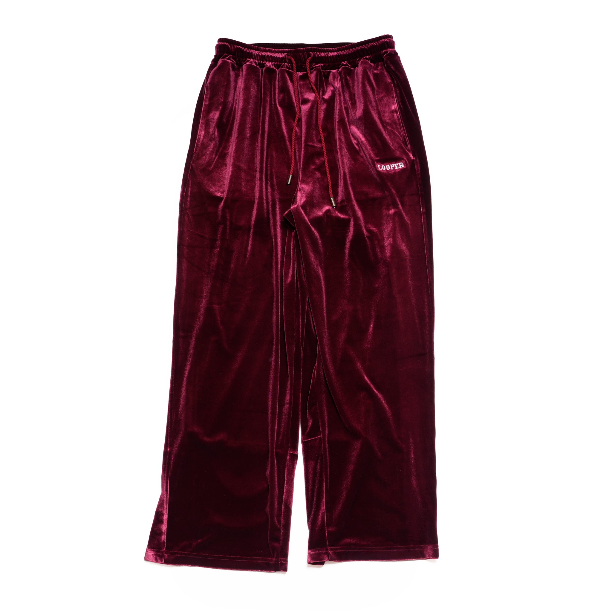 Velor Pants | Color_Wine Purple | No_L-PA-004_wine【Looper_ルーパー】