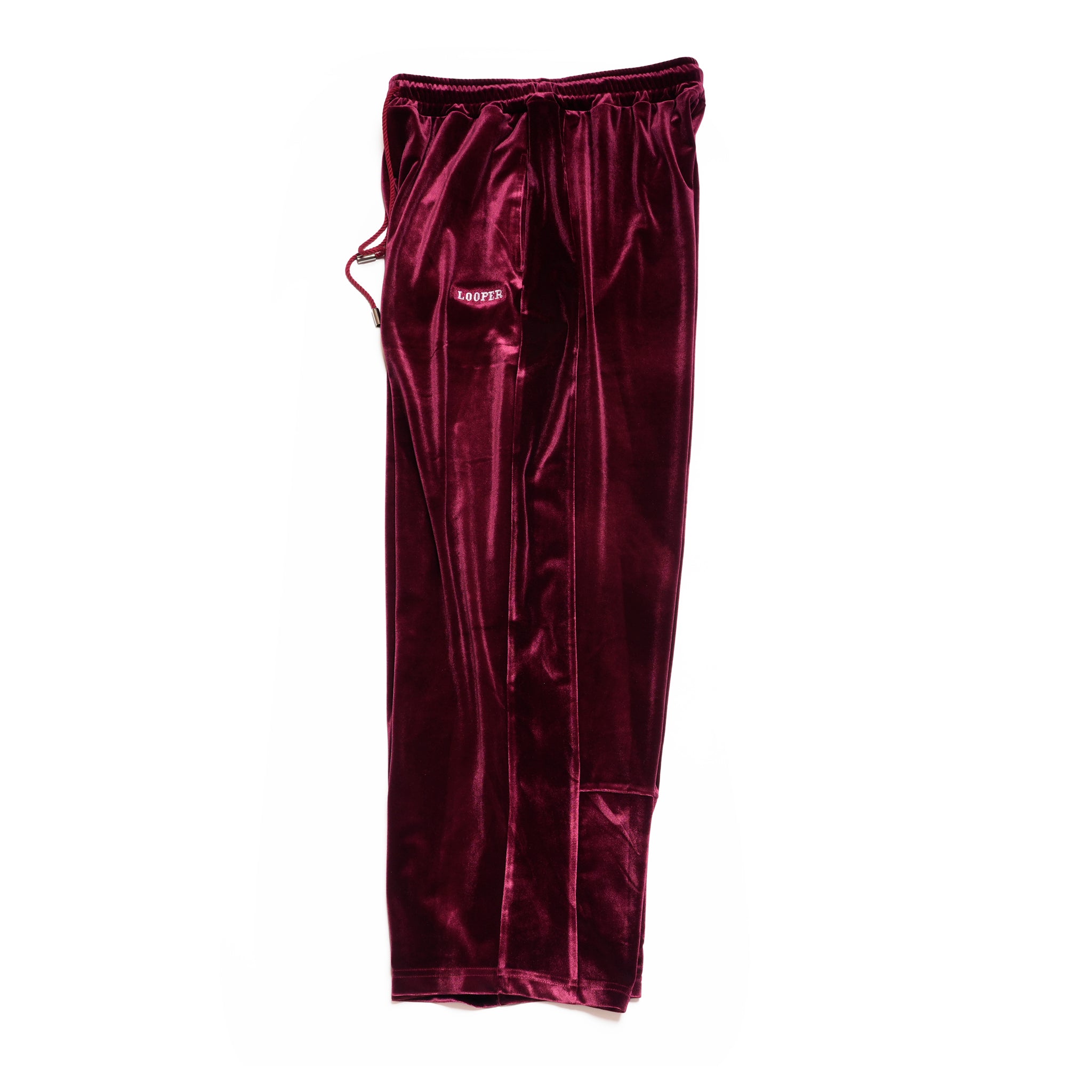 Velor Pants | Color_Wine Purple | No_L-PA-004_wine【Looper_ルーパー】