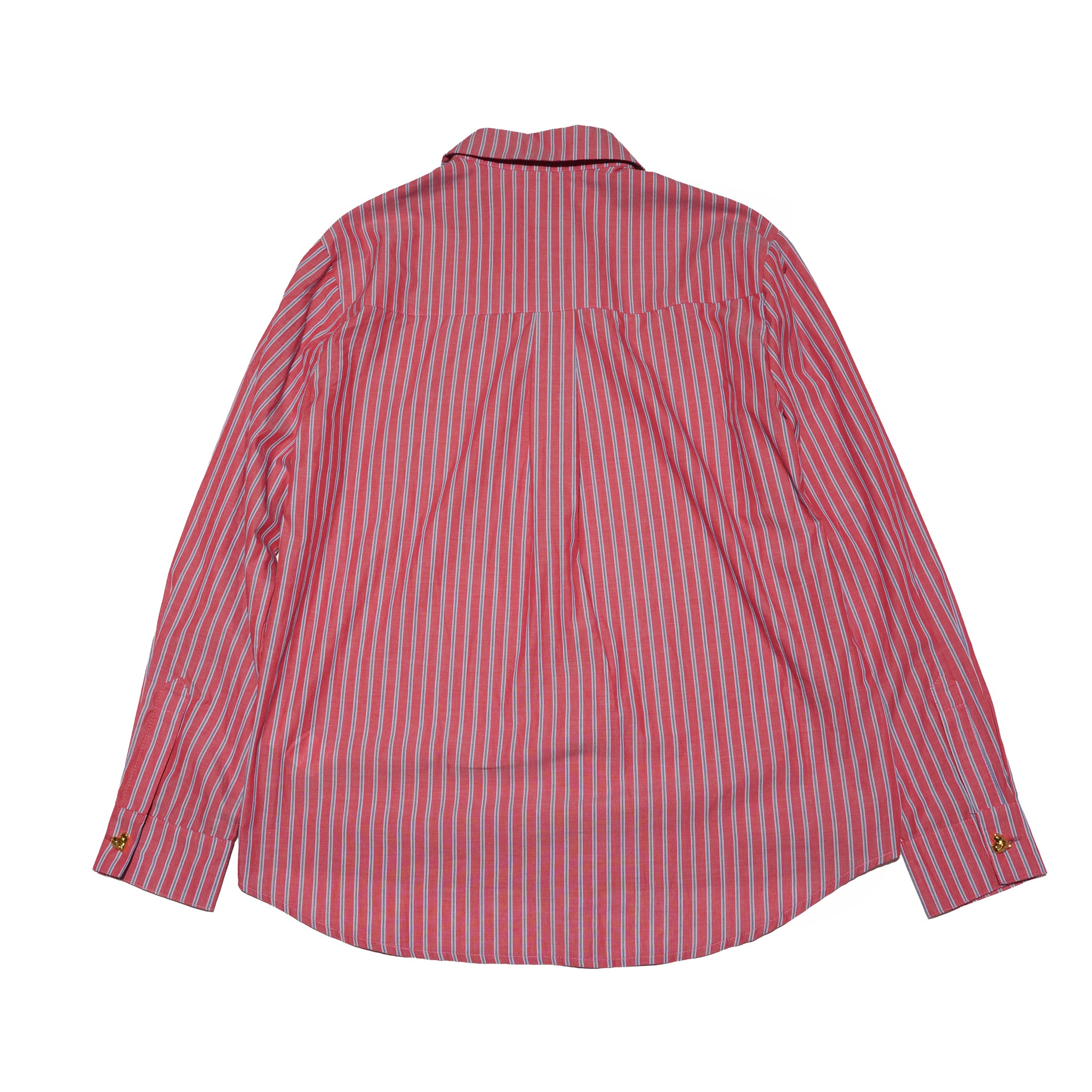 Penny Stripe Shirt – Red | SISTER JANE
