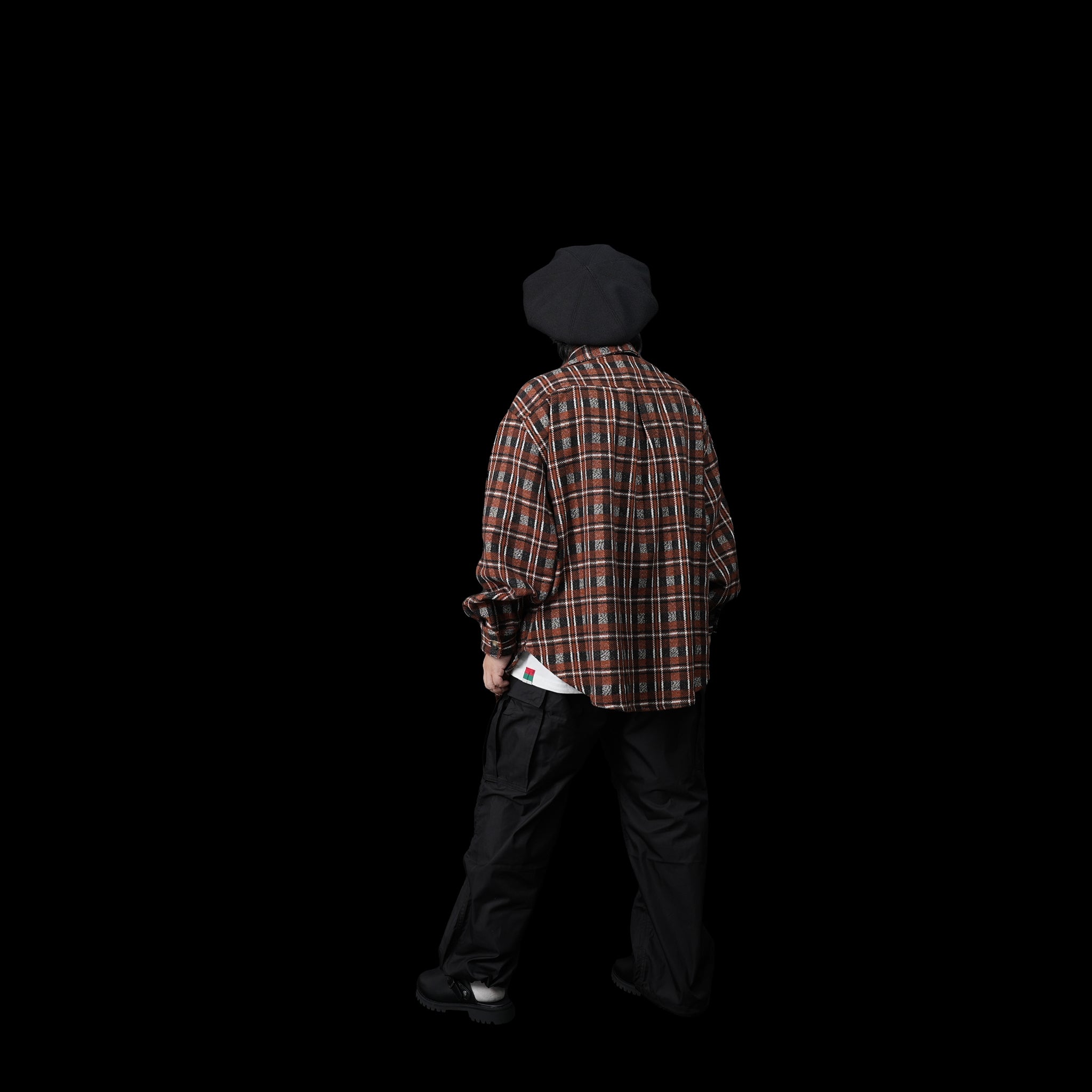 No:KLM23FJK1078 | Name:OPYL | Color:Charcoal/Orange【KELEN MEN_ケレン】