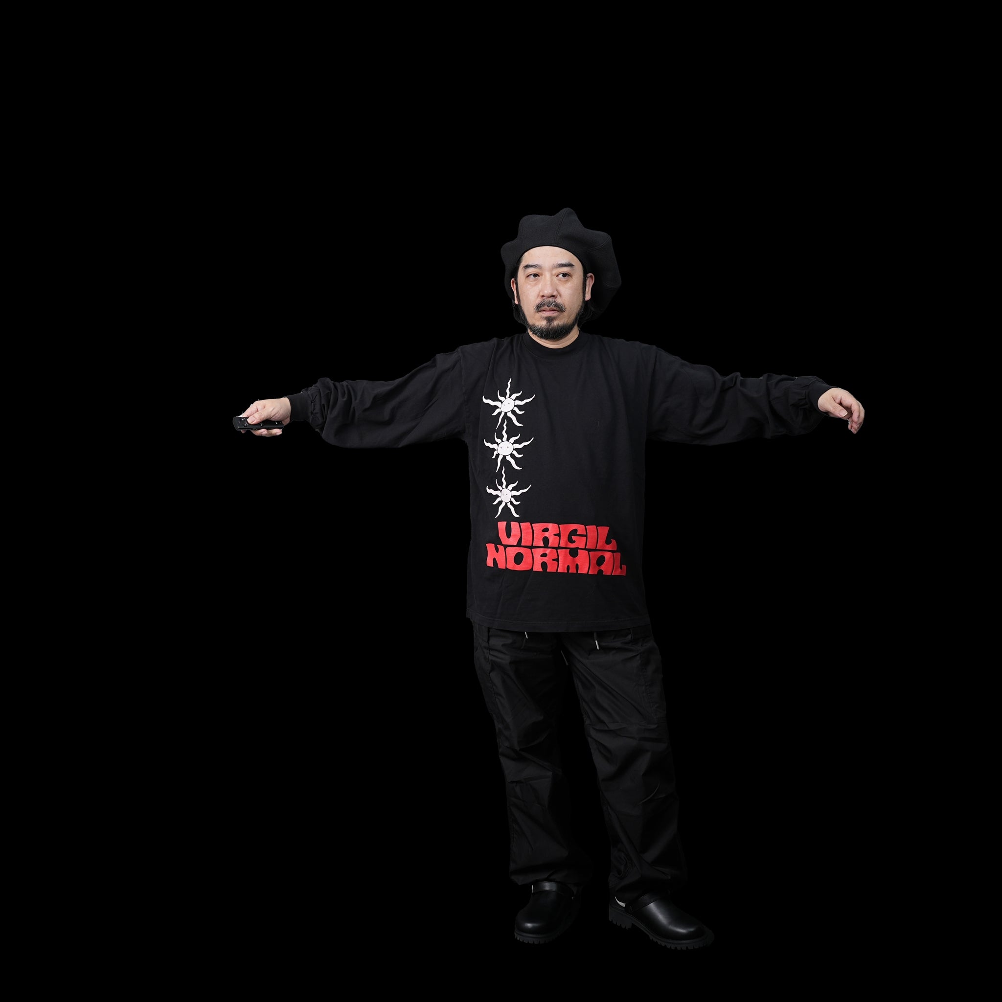 No:VN274 | Name:I NEED IT BAD | Color:Black【VIRGIL NORMAL_ヴァージルノーマル】