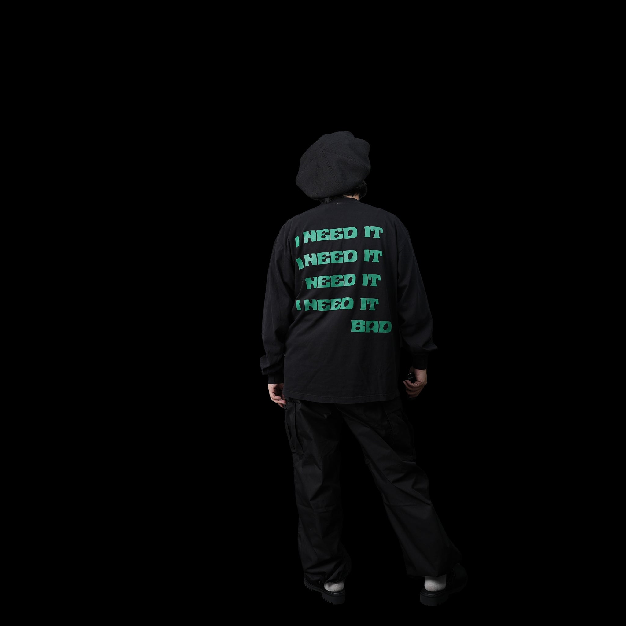 No:VN274 | Name:I NEED IT BAD | Color:Black【VIRGIL NORMAL_ヴァージルノーマル】