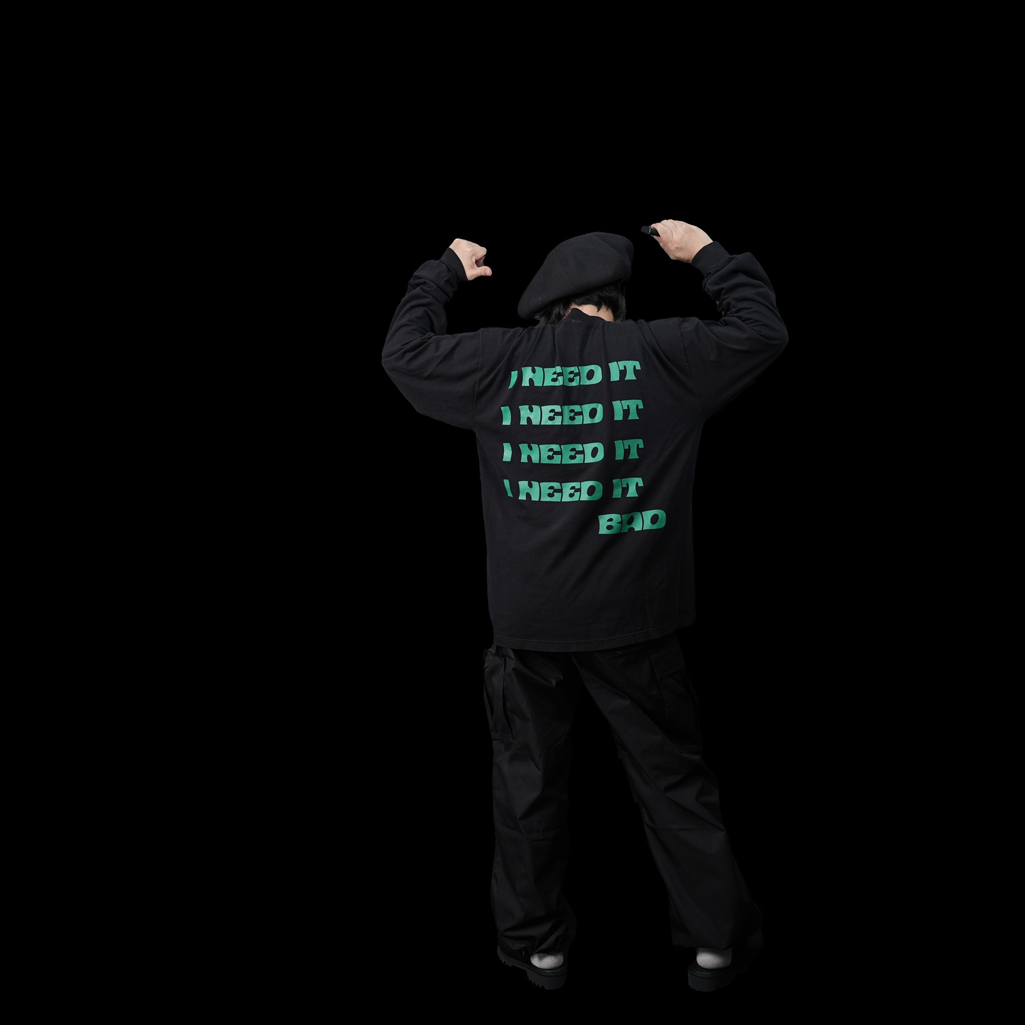 No:VN274 | Name:I NEED IT BAD | Color:Black【VIRGIL NORMAL_ヴァージルノーマル】