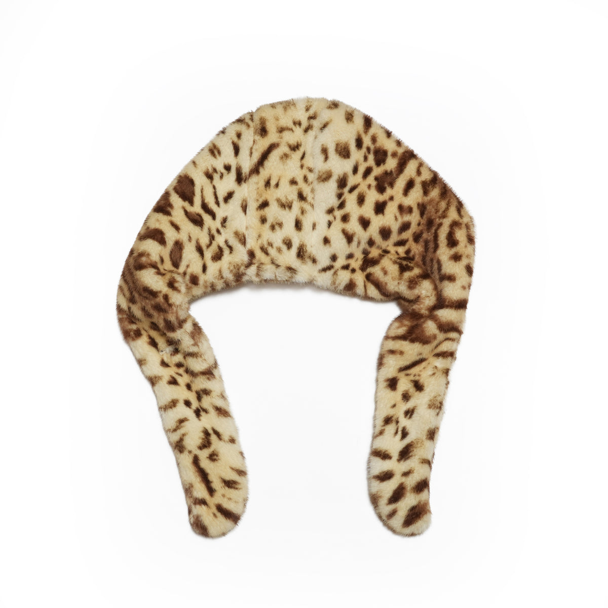 ORLA Faux Fur Pull-Through Balaclava – Leopard | MOLLIOLLI