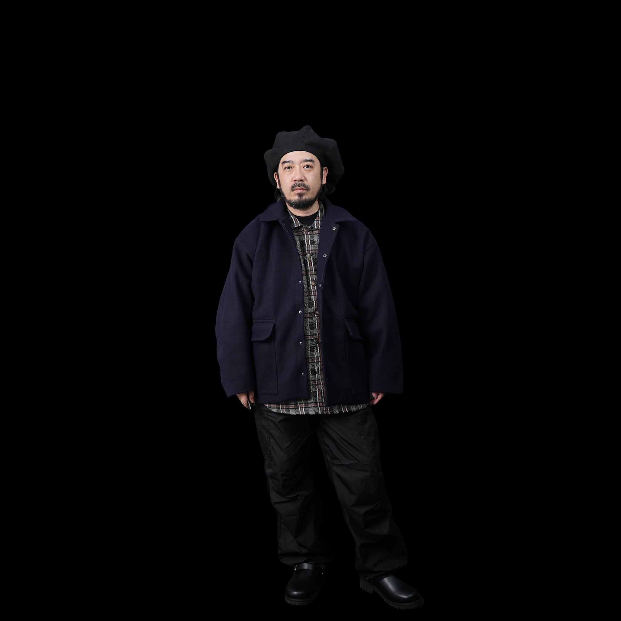 HAAK – Black / Navy / Ecru | KELEN MEN