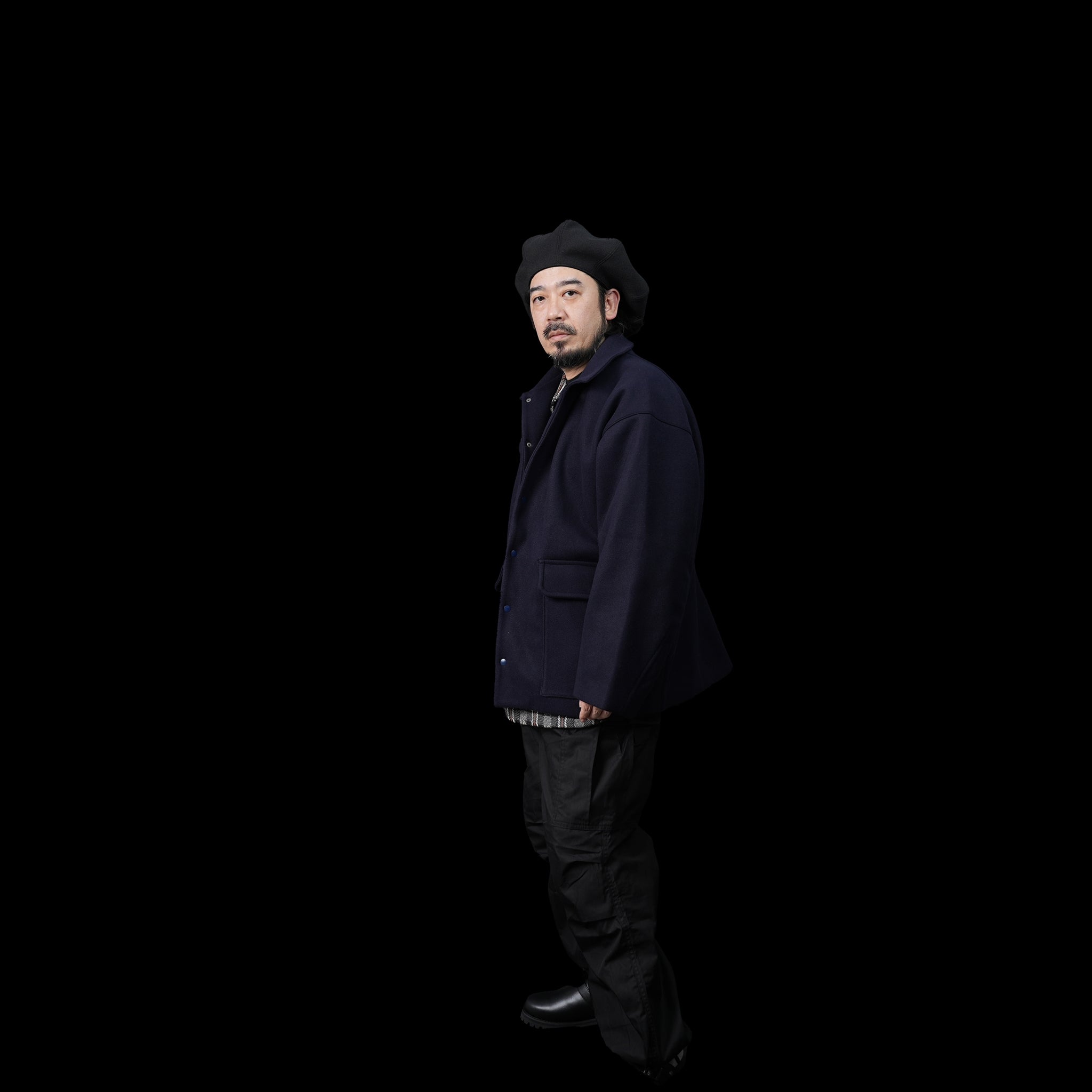 HAAK – Black / Navy / Ecru | KELEN MEN