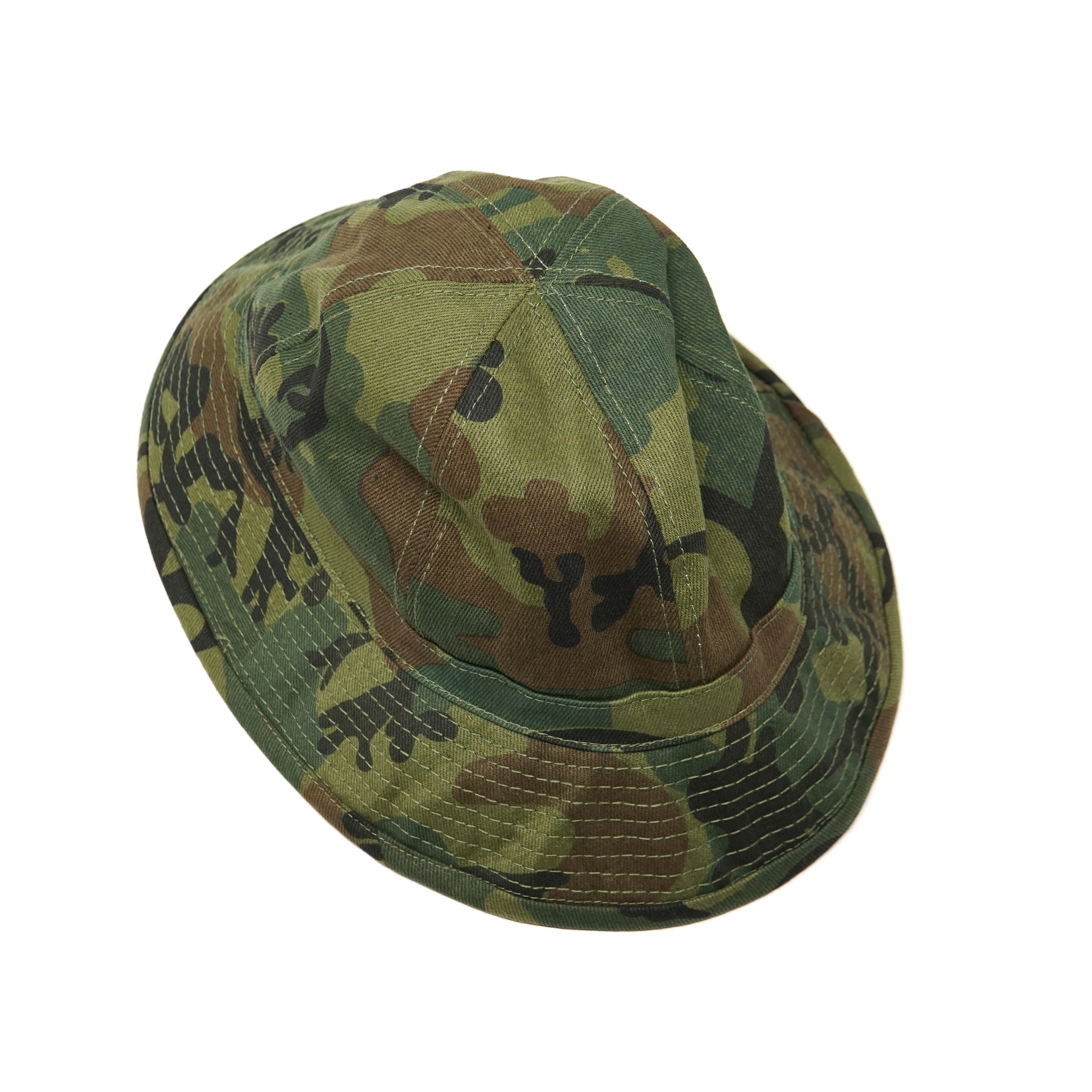Name:ビンテージファブリックHAT | Color:Camo【NASNGWAM SELECT_ナスングワム】【ネコポス選択可能】